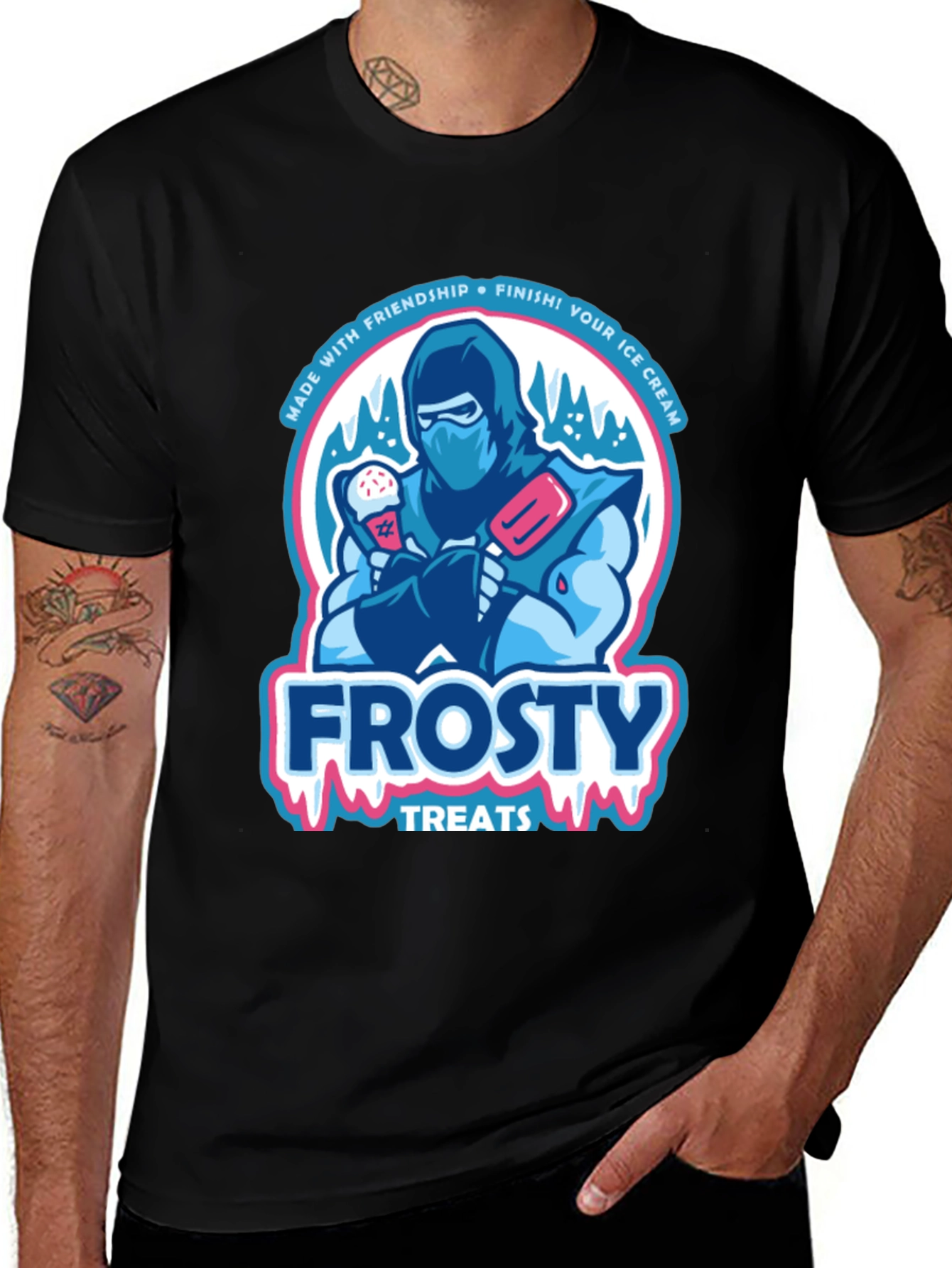 Frosty Treats Ninja T-Shirt - Friendship Finish!
