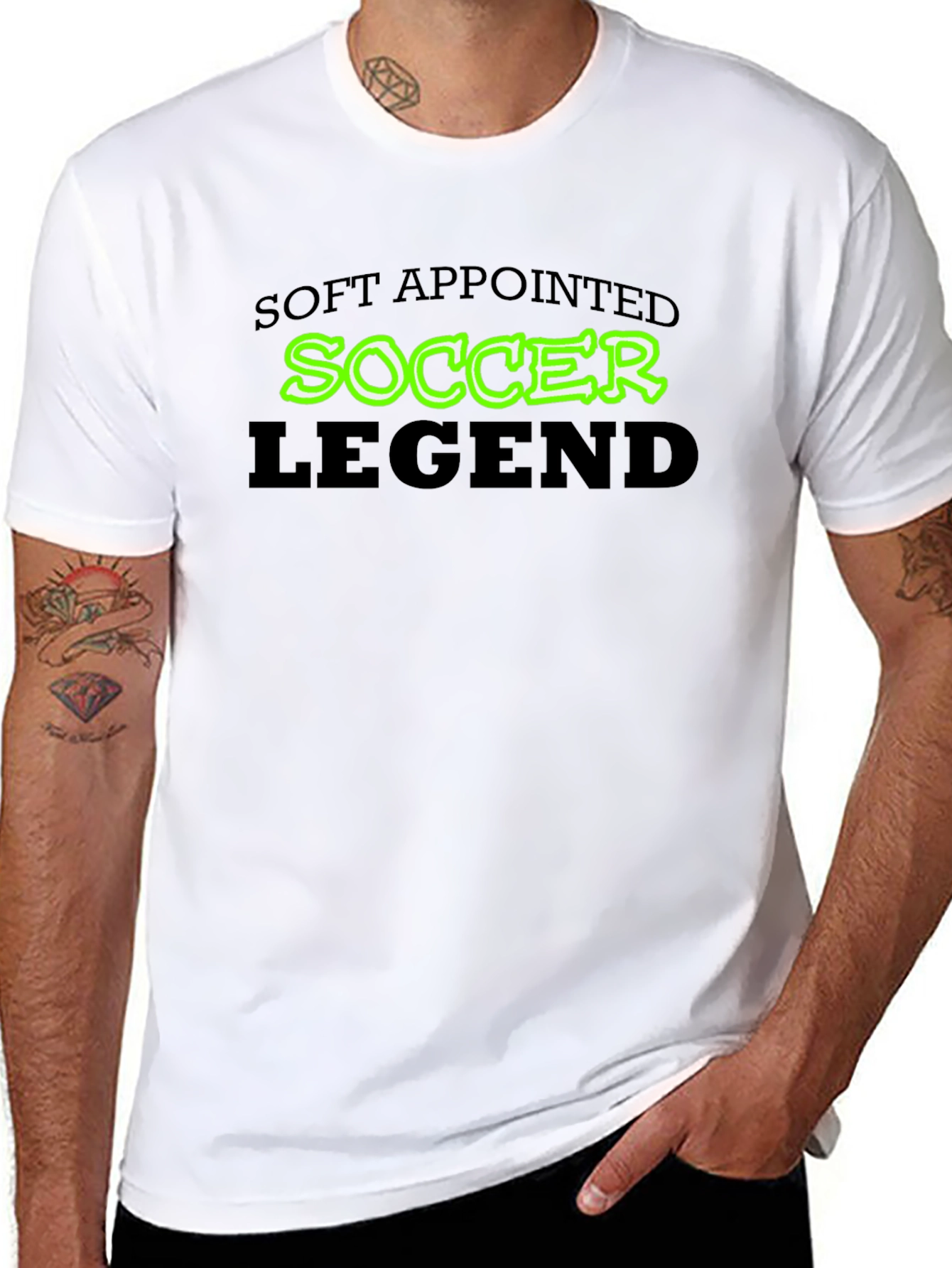 Soft Appointed Soccer Legend T-Shirt