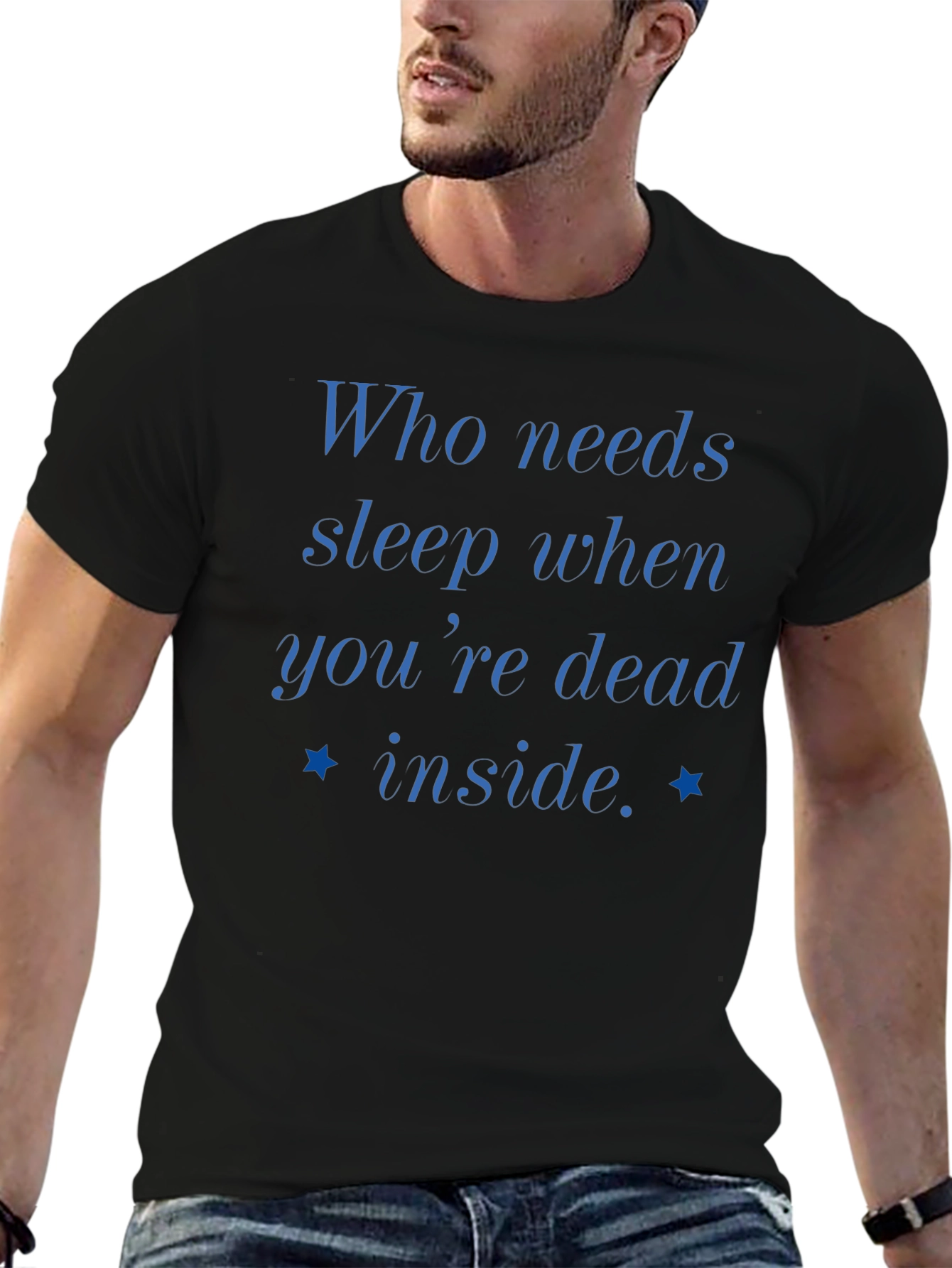 Who Needs Sleep T-Shirt - Funny Slogan Tee