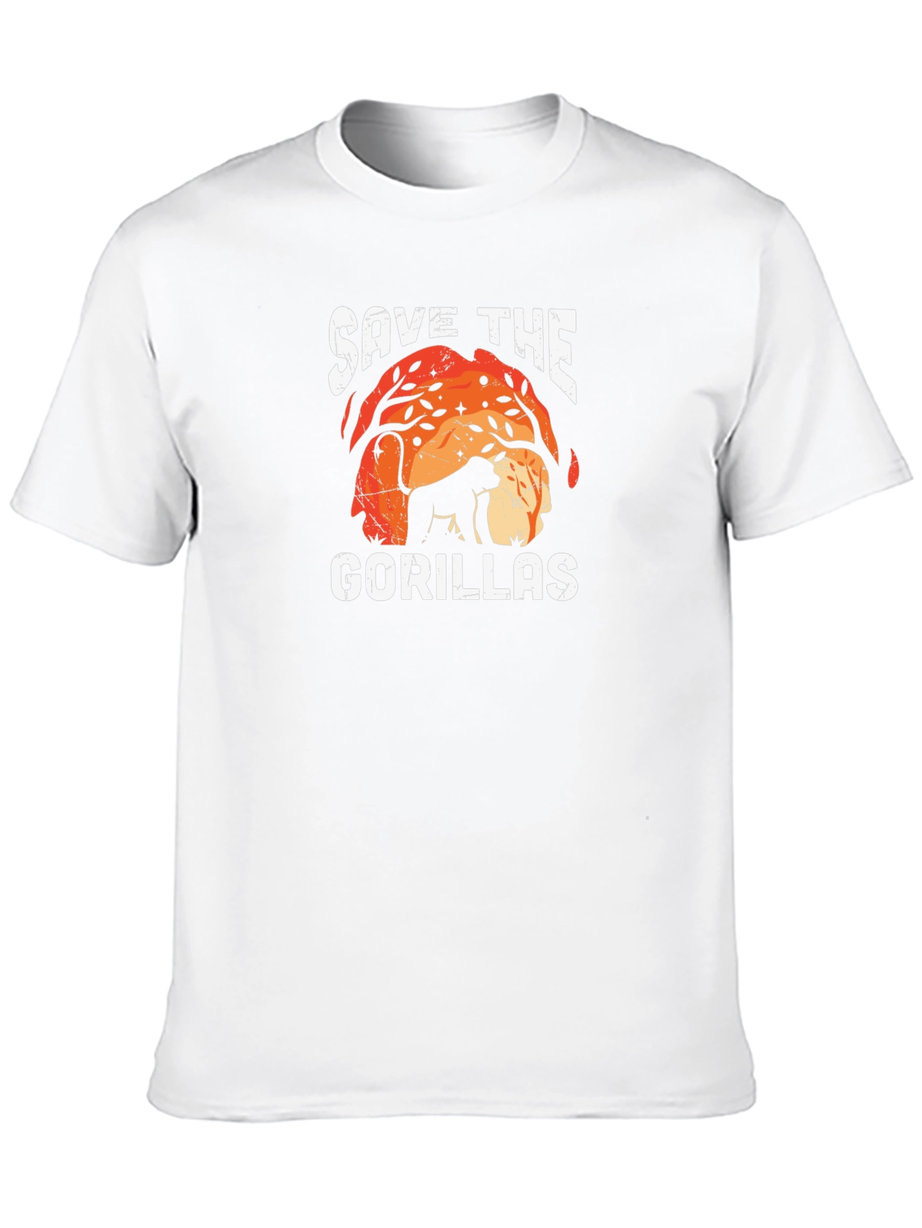 Save the Gorillas T-Shirt - Wildlife Conservation Tee
