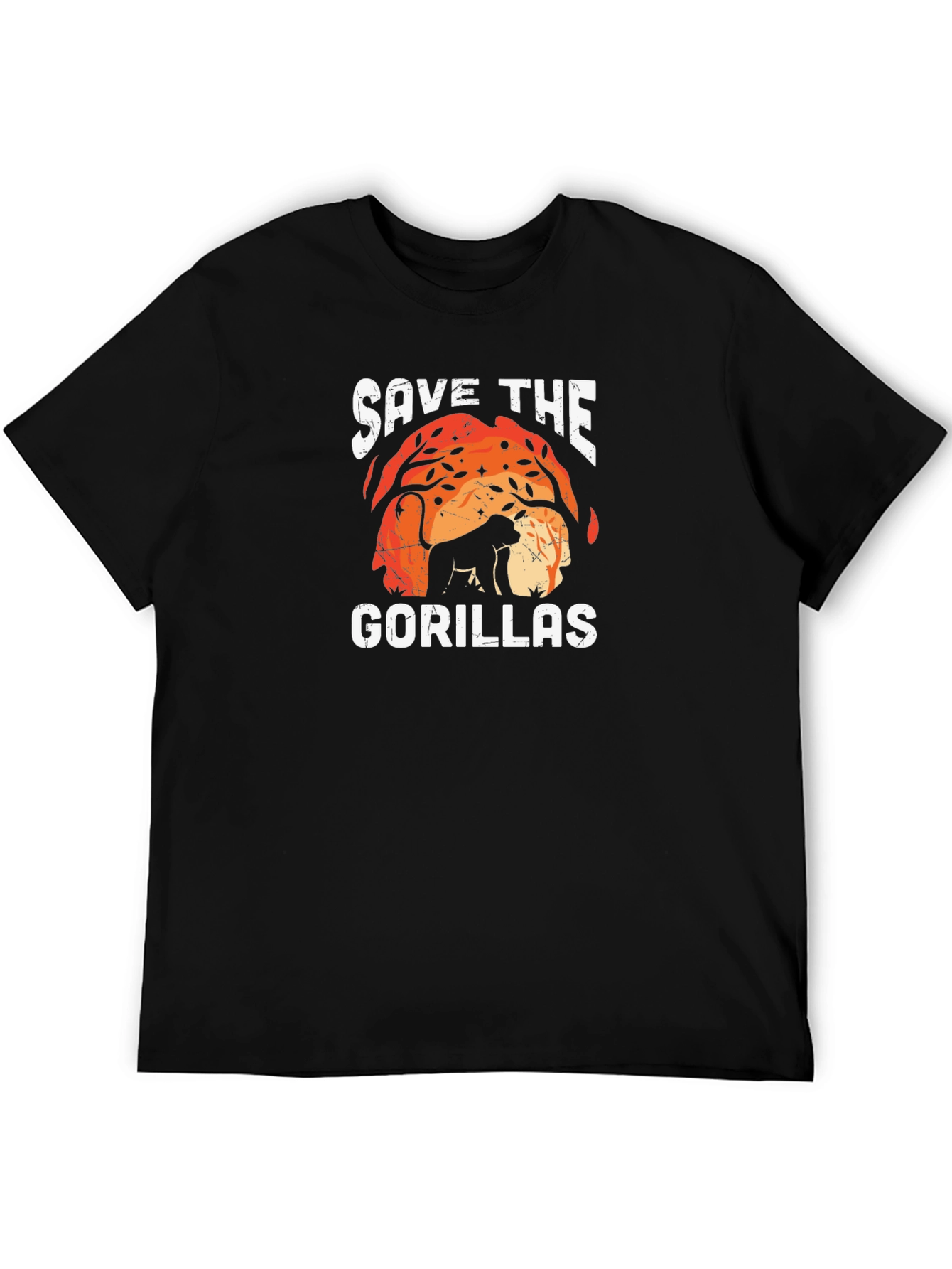Save the Gorillas T-Shirt - Wildlife Conservation Tee