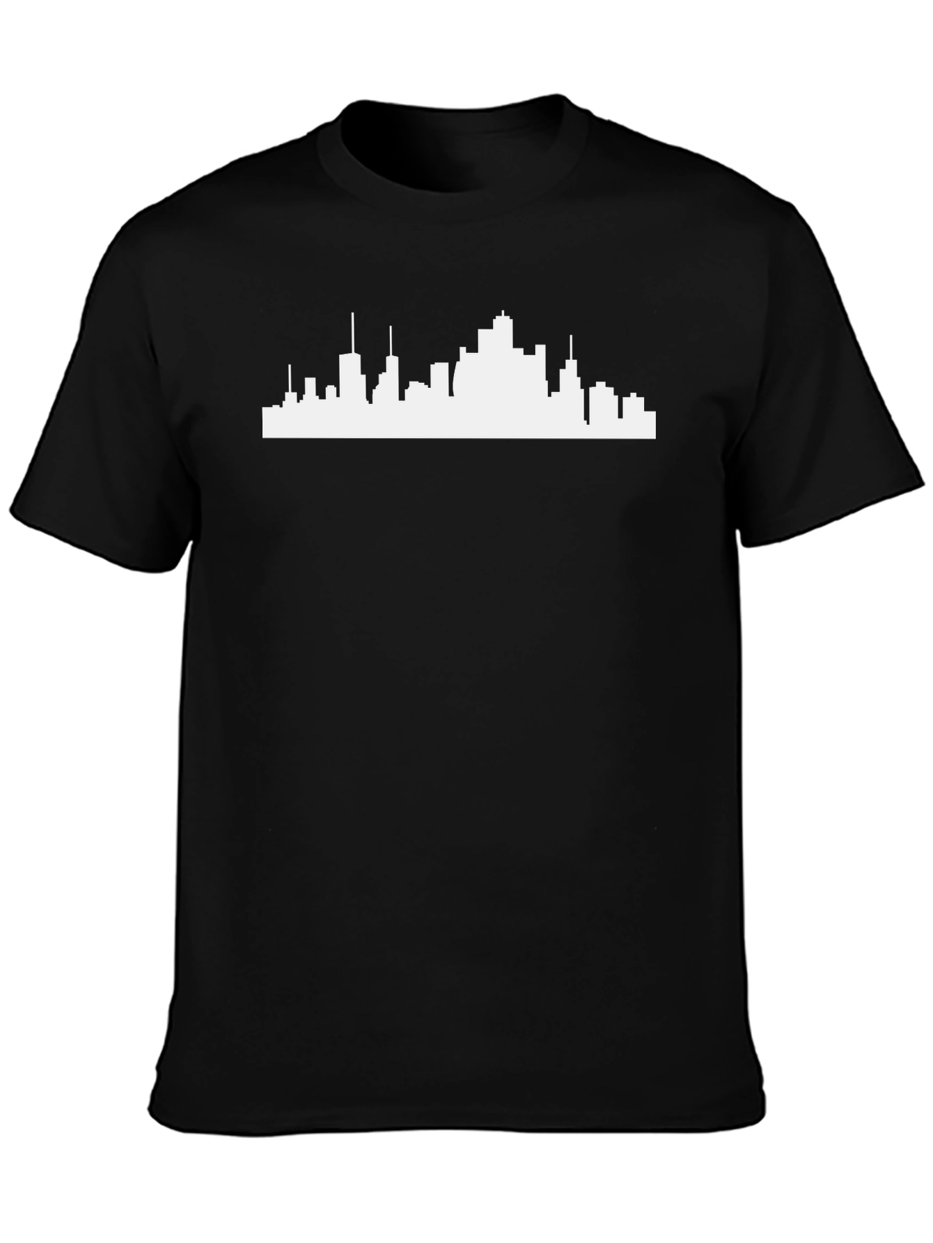 Cityscape Graphic Tee - Modern Urban Design
