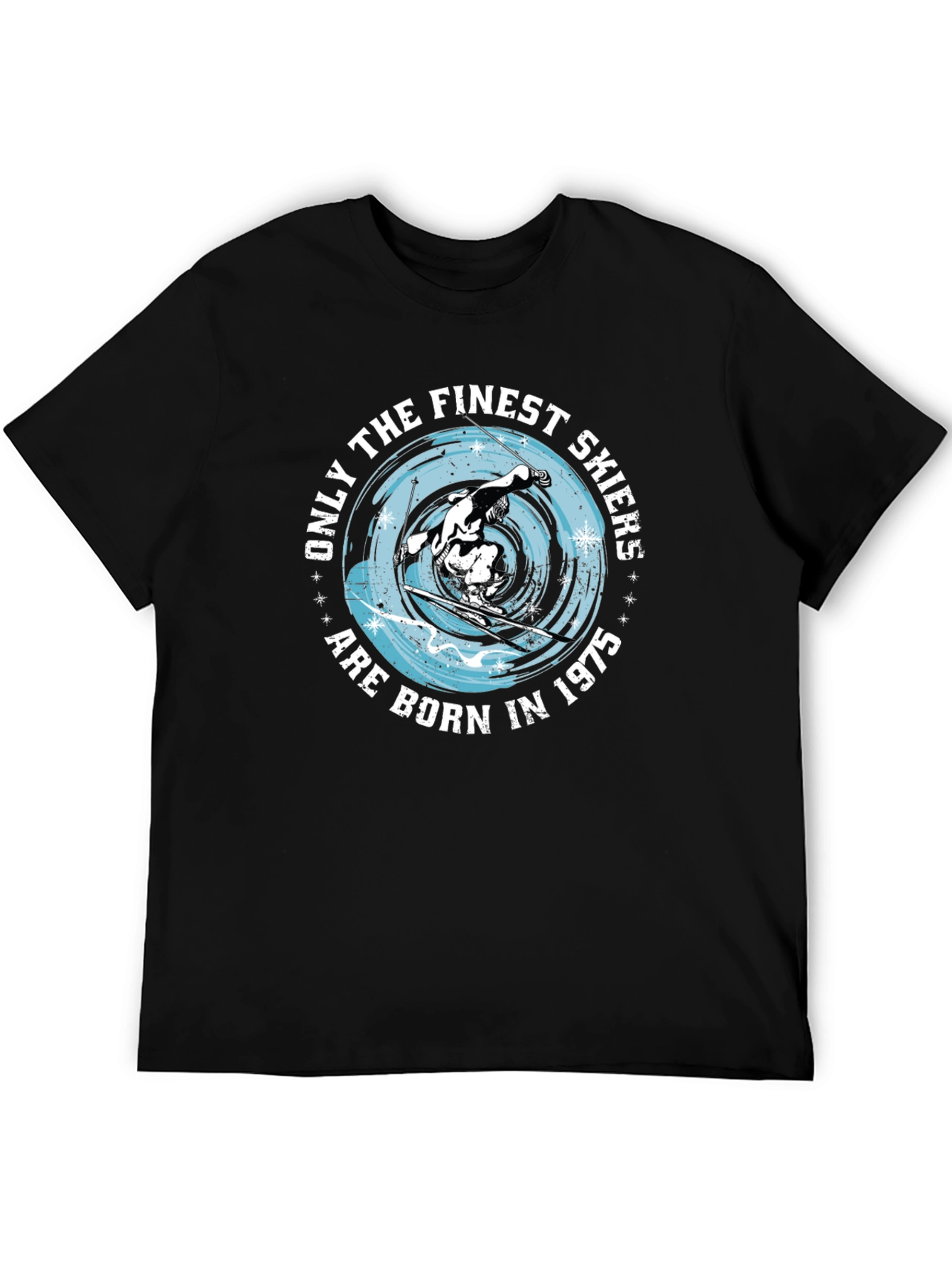 Finest Skiers Born in 1975 Graphic T-Shirt