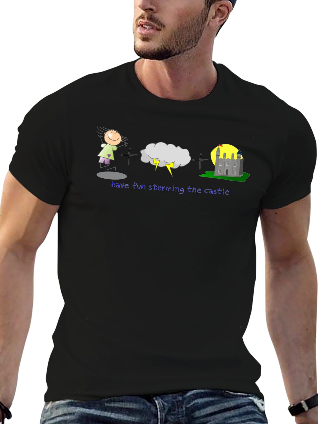 Storm the Castle Graphic T-Shirt