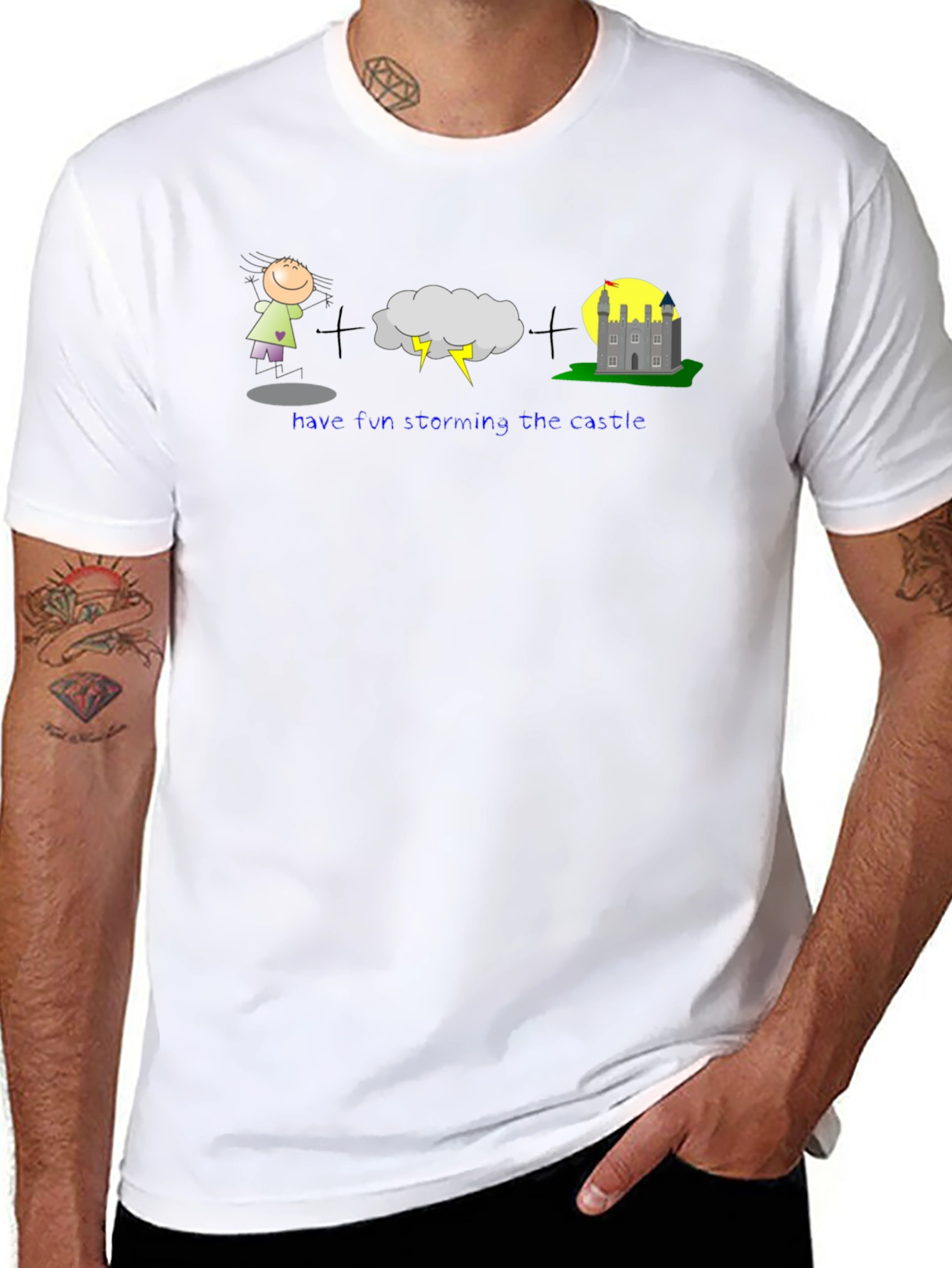 Storm the Castle Graphic T-Shirt