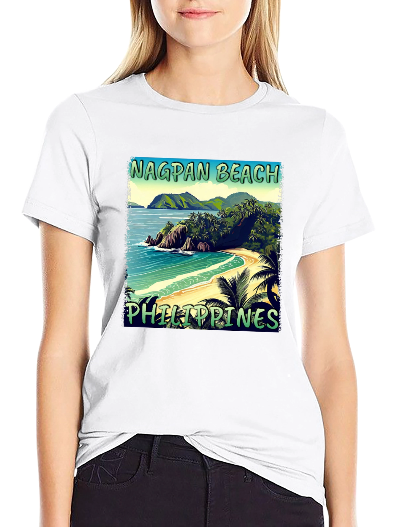 Nagpan Beach Philippines T-Shirt - Island Getaway