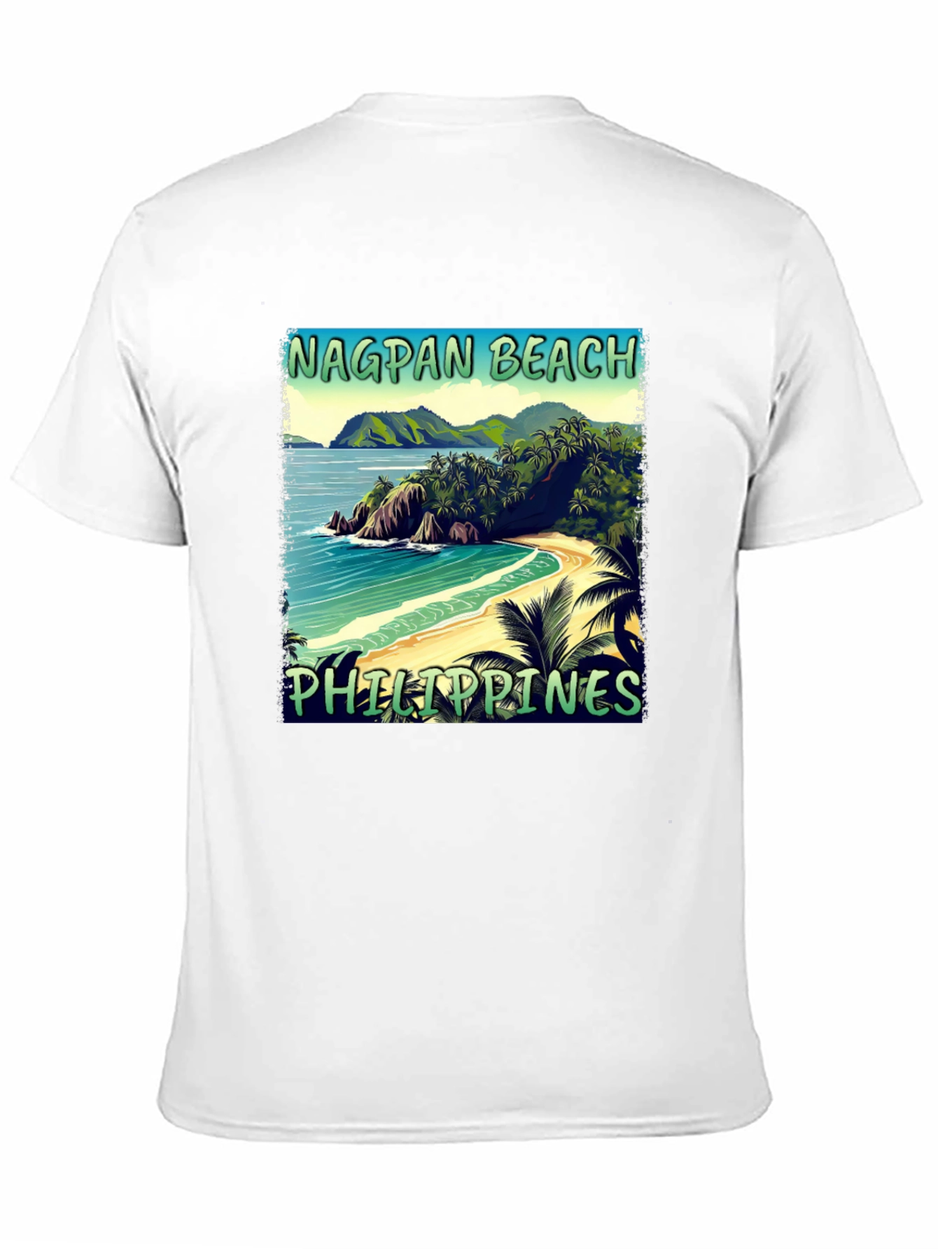 Nagpan Beach Philippines T-Shirt - Island Getaway