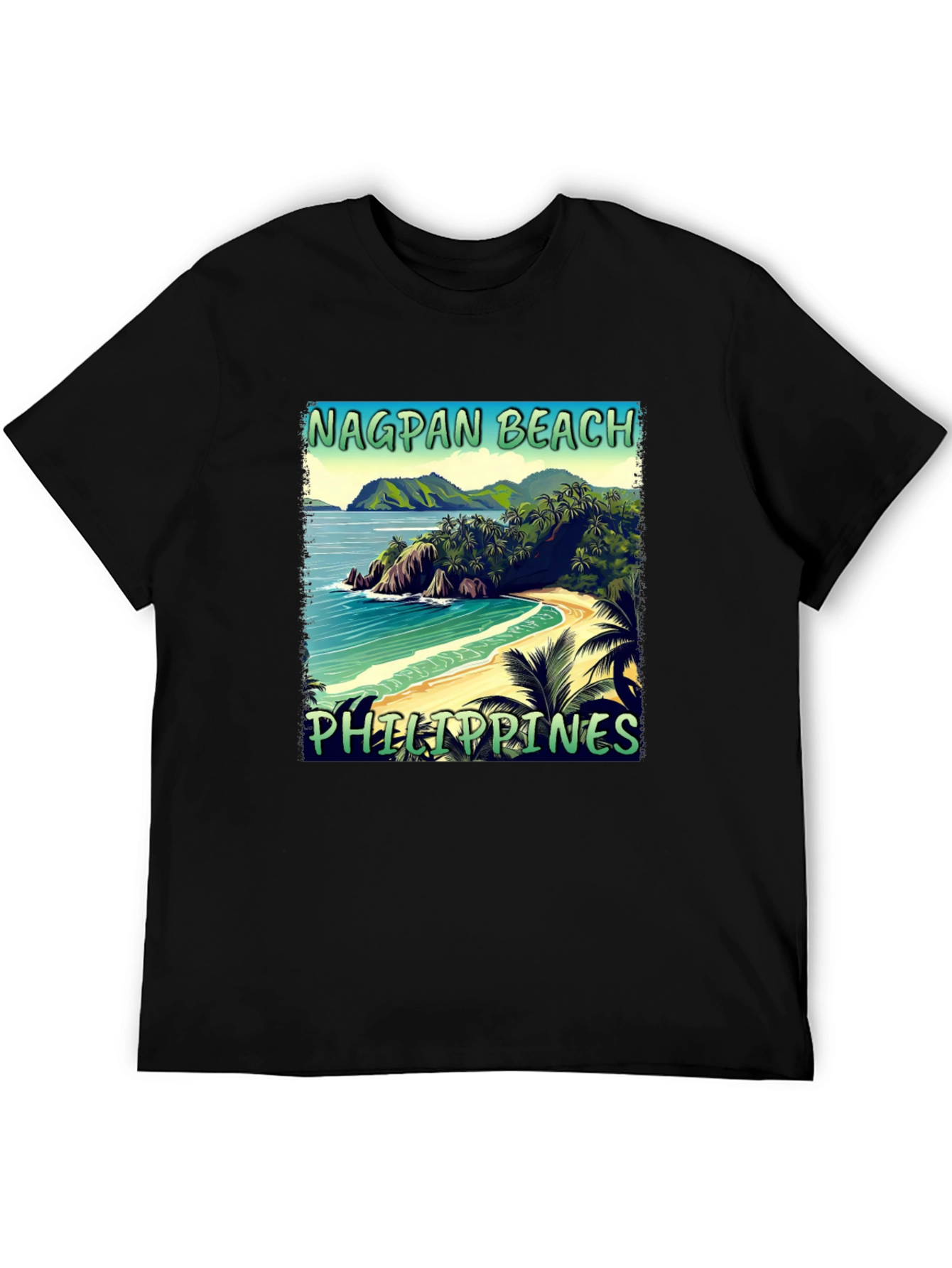 Nagpan Beach Philippines T-Shirt - Island Getaway