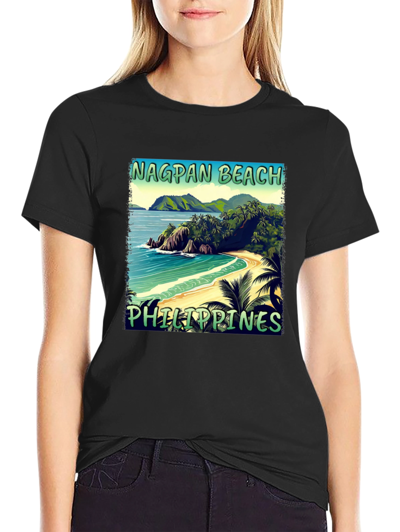 Nagpan Beach Philippines T-Shirt - Island Getaway