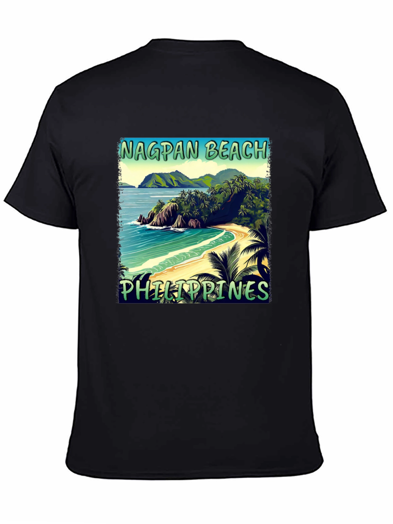 Nagpan Beach Philippines T-Shirt - Island Getaway