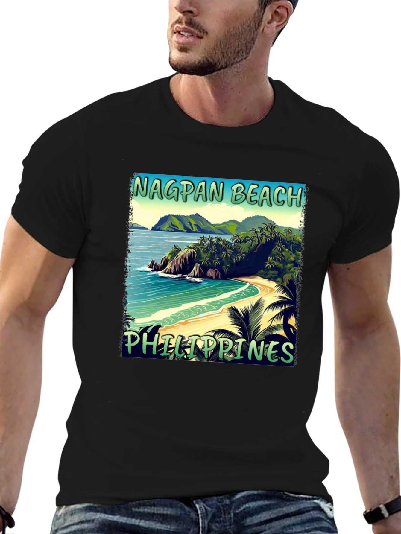 Nagpan Beach Philippines T-Shirt - Island Getaway