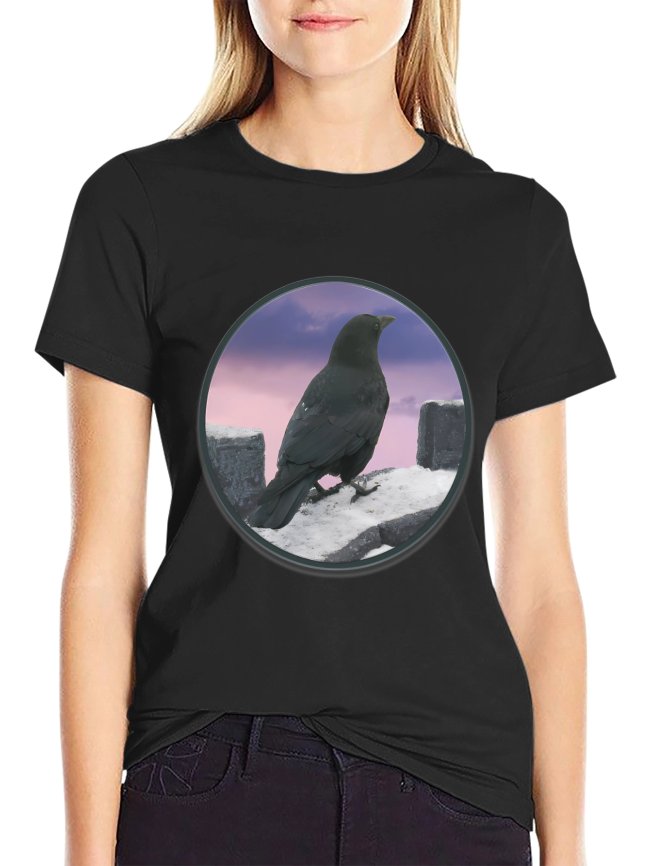 Raven on The Wall T-Shirt