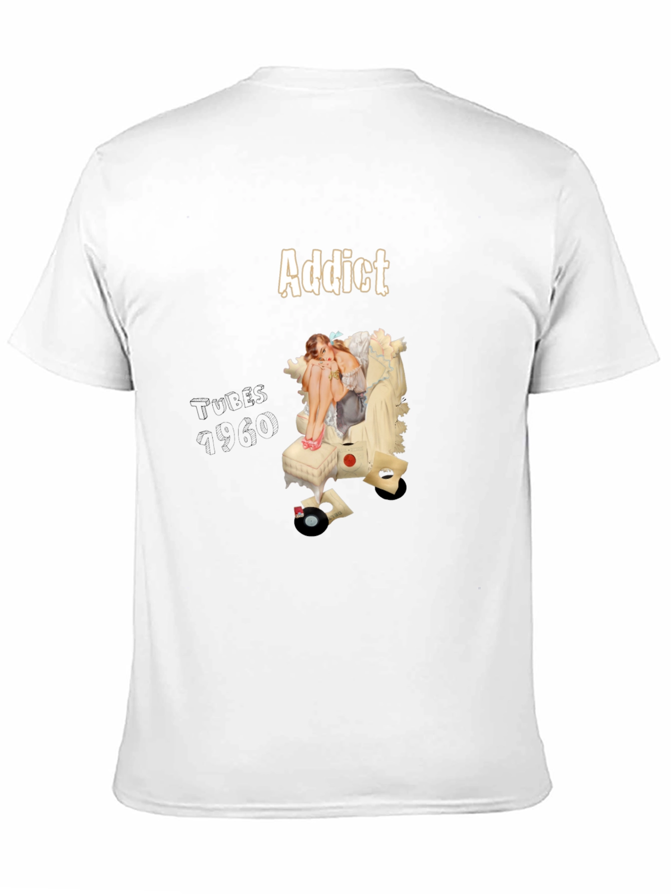 Addict Graphic T-Shirt - Unique Design