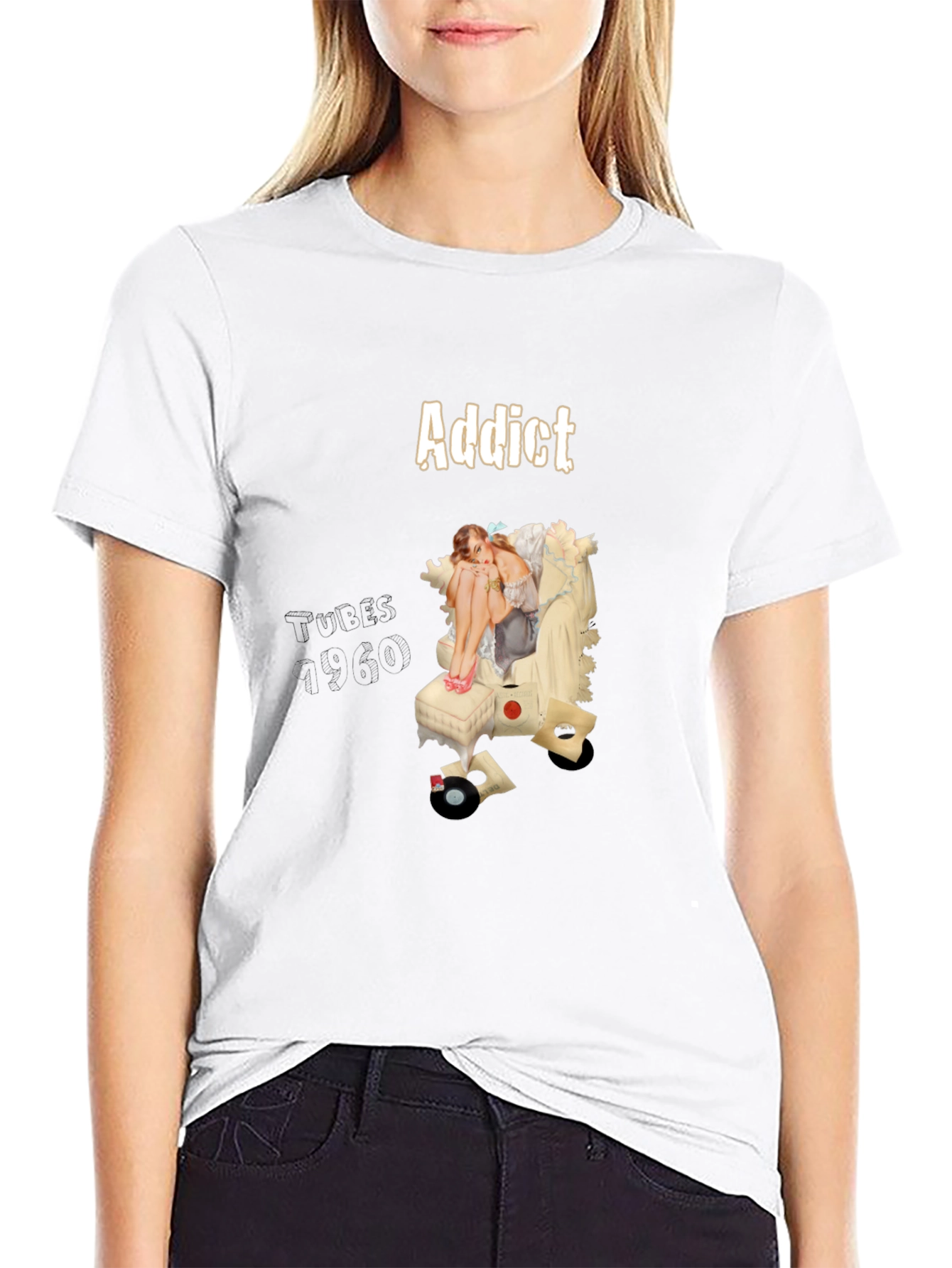 Addict Graphic T-Shirt - Unique Design