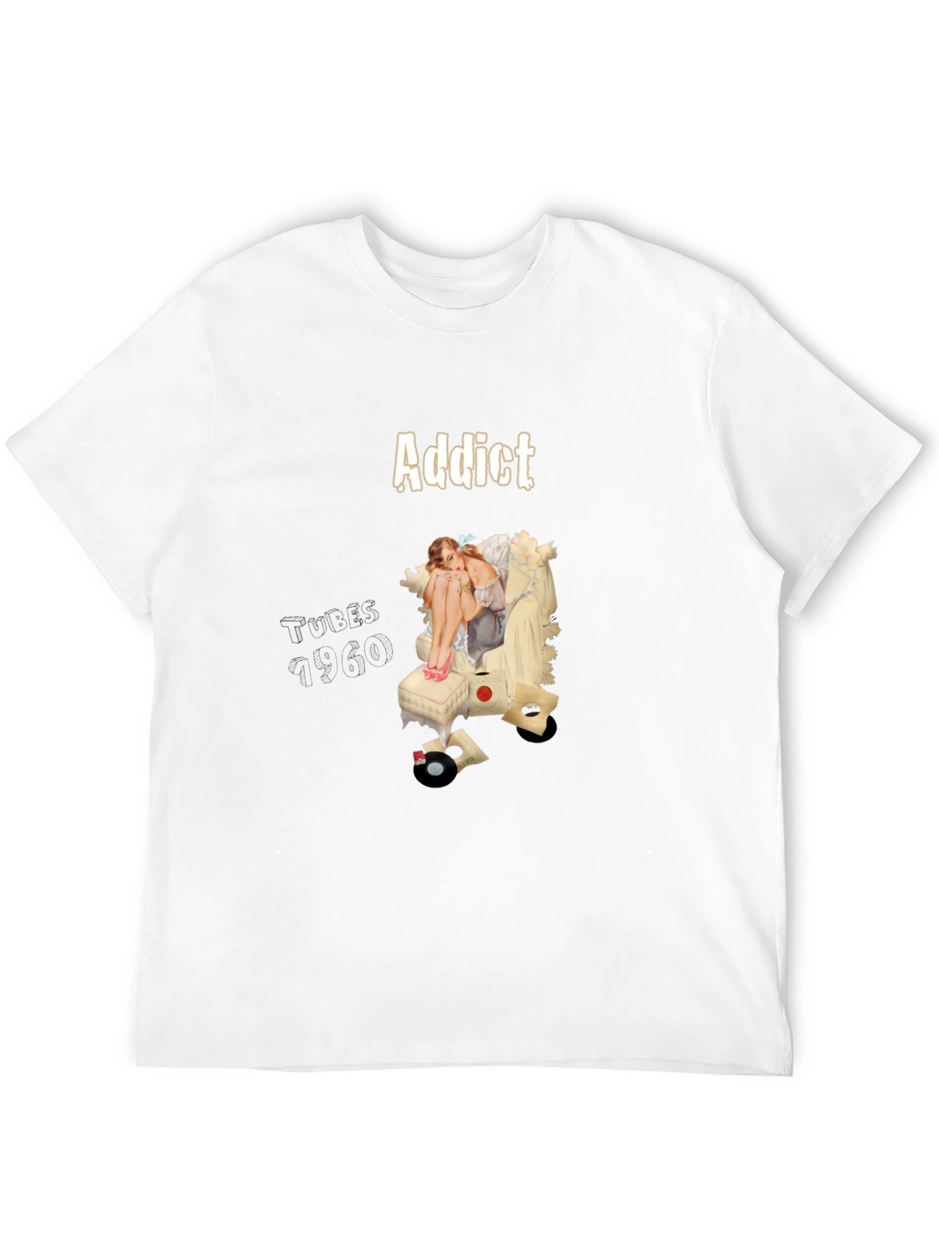 Addict Graphic T-Shirt - Unique Design