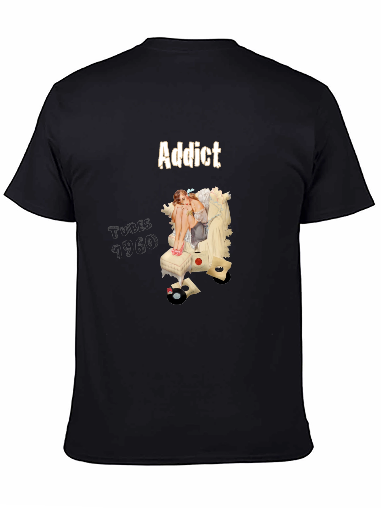 Addict Graphic T-Shirt - Unique Design