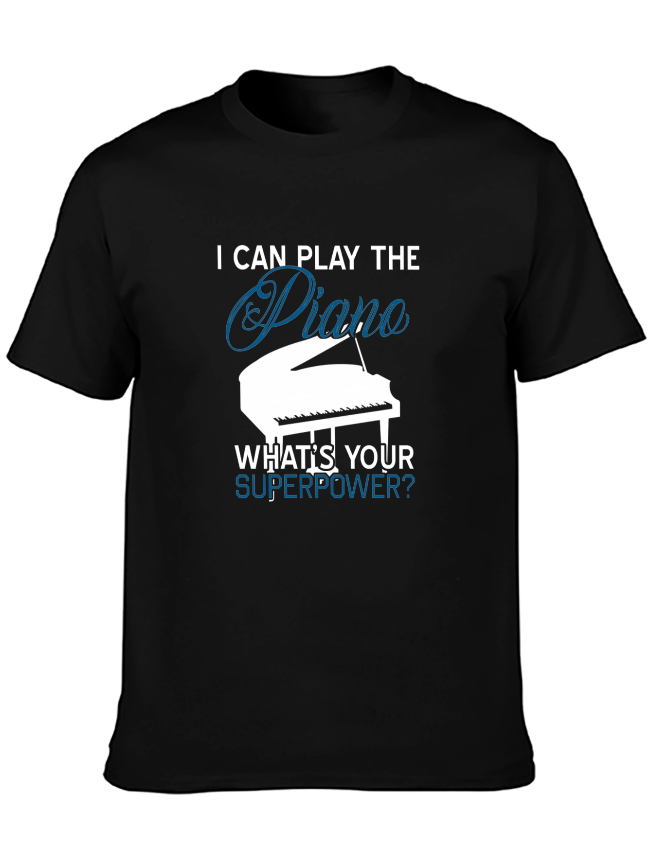 Piano Superpower T-Shirt - Musician Gift