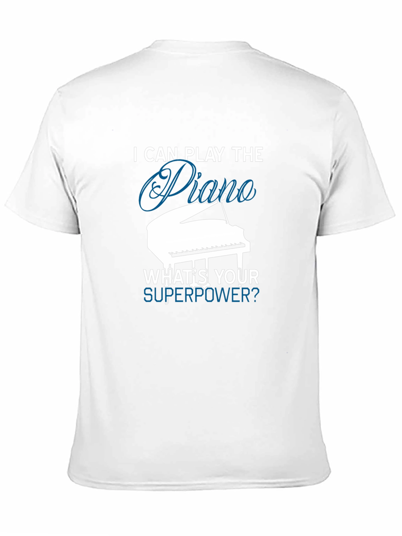 Piano Superpower T-Shirt - Musician Gift