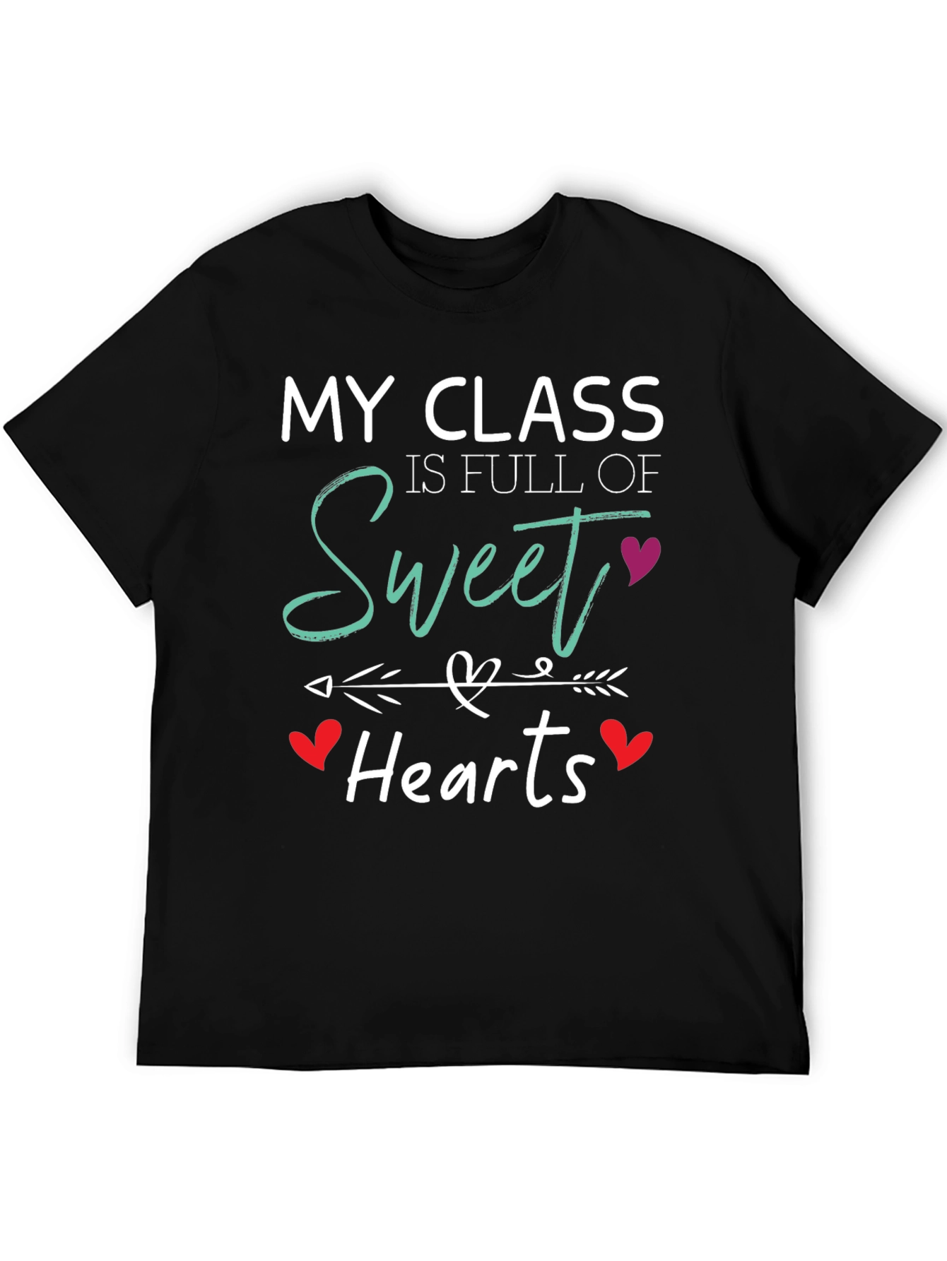 Sweet Hearts Teacher T-Shirt