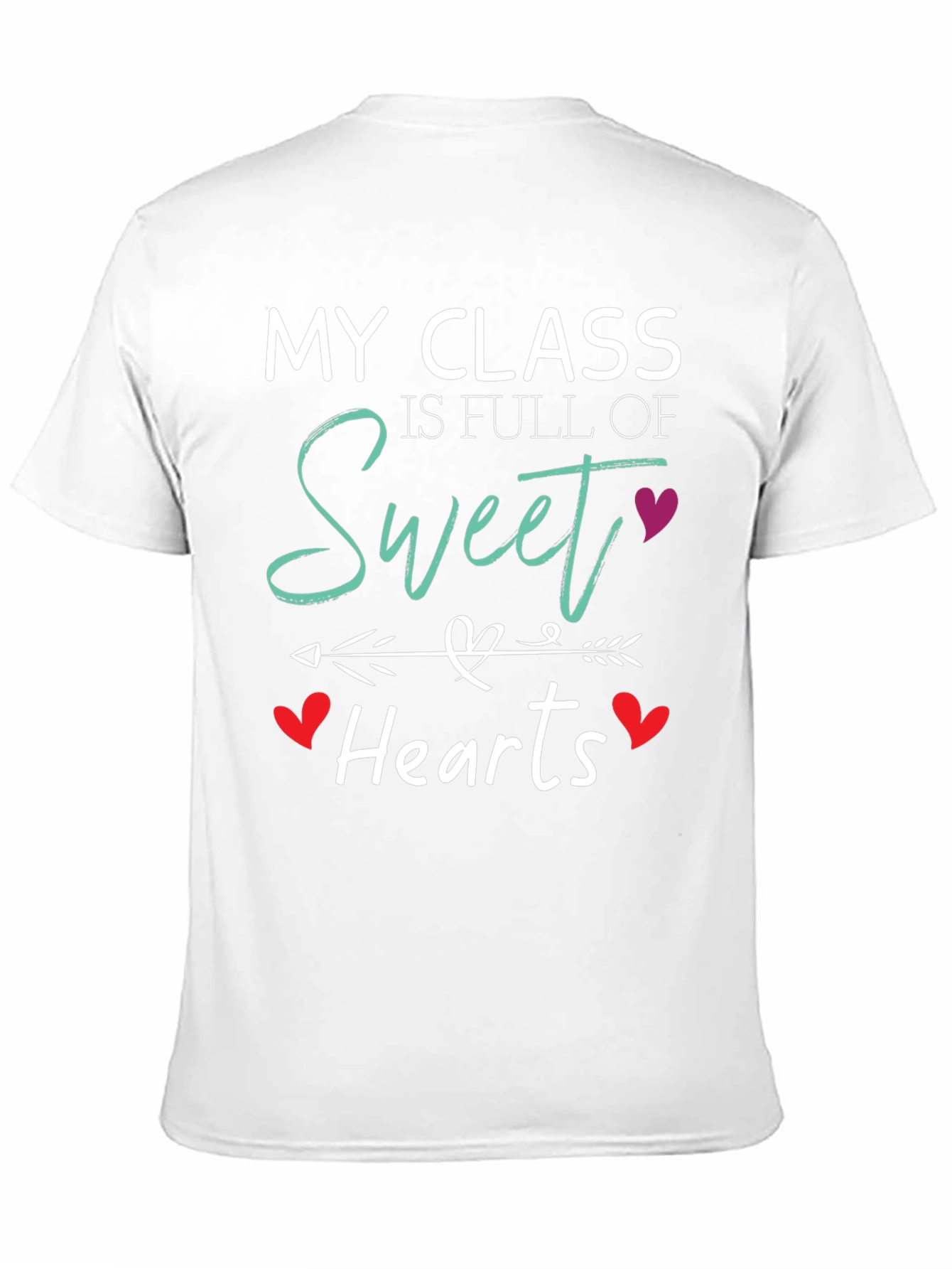 Sweet Hearts Teacher T-Shirt