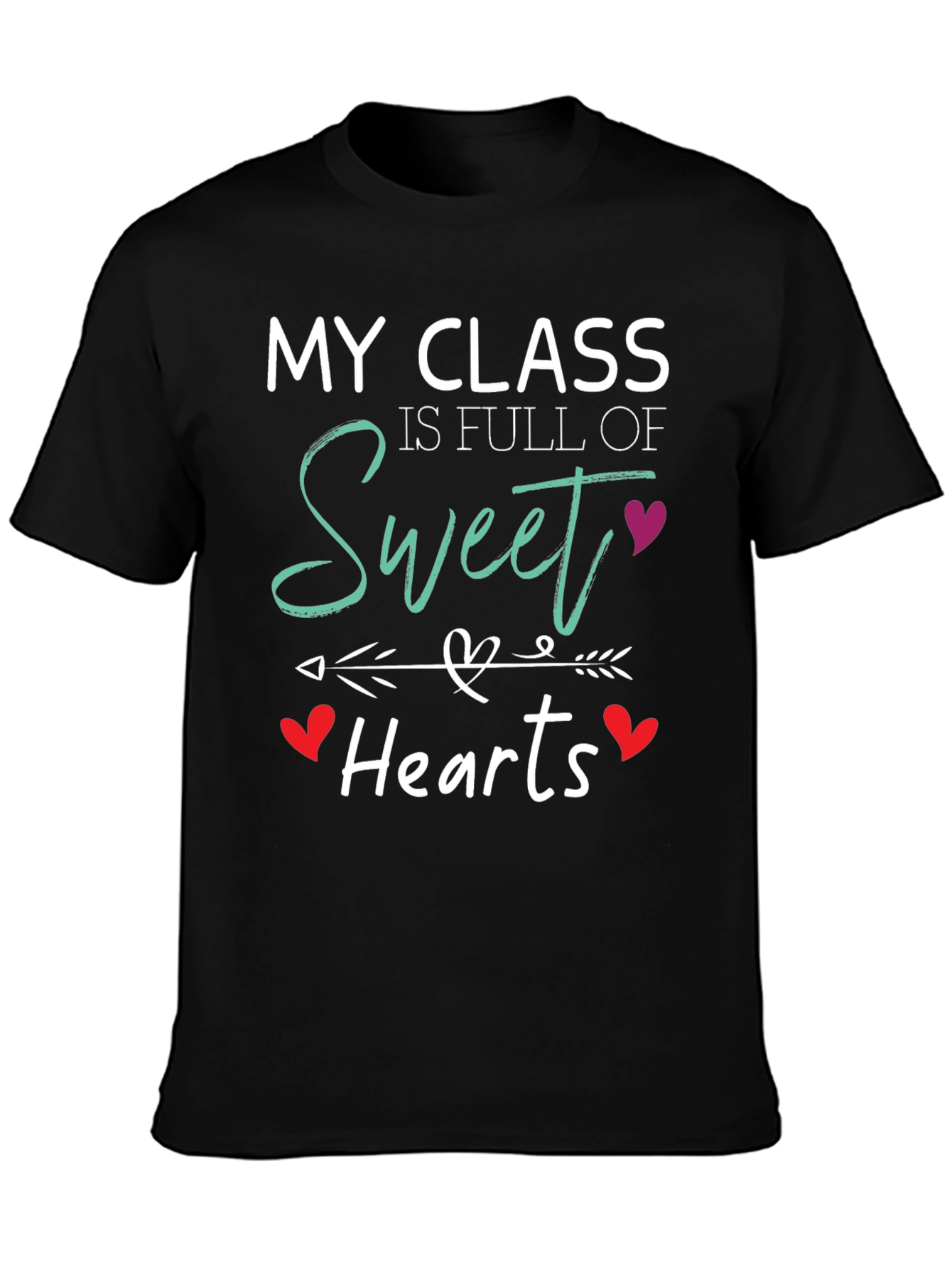 Sweet Hearts Teacher T-Shirt