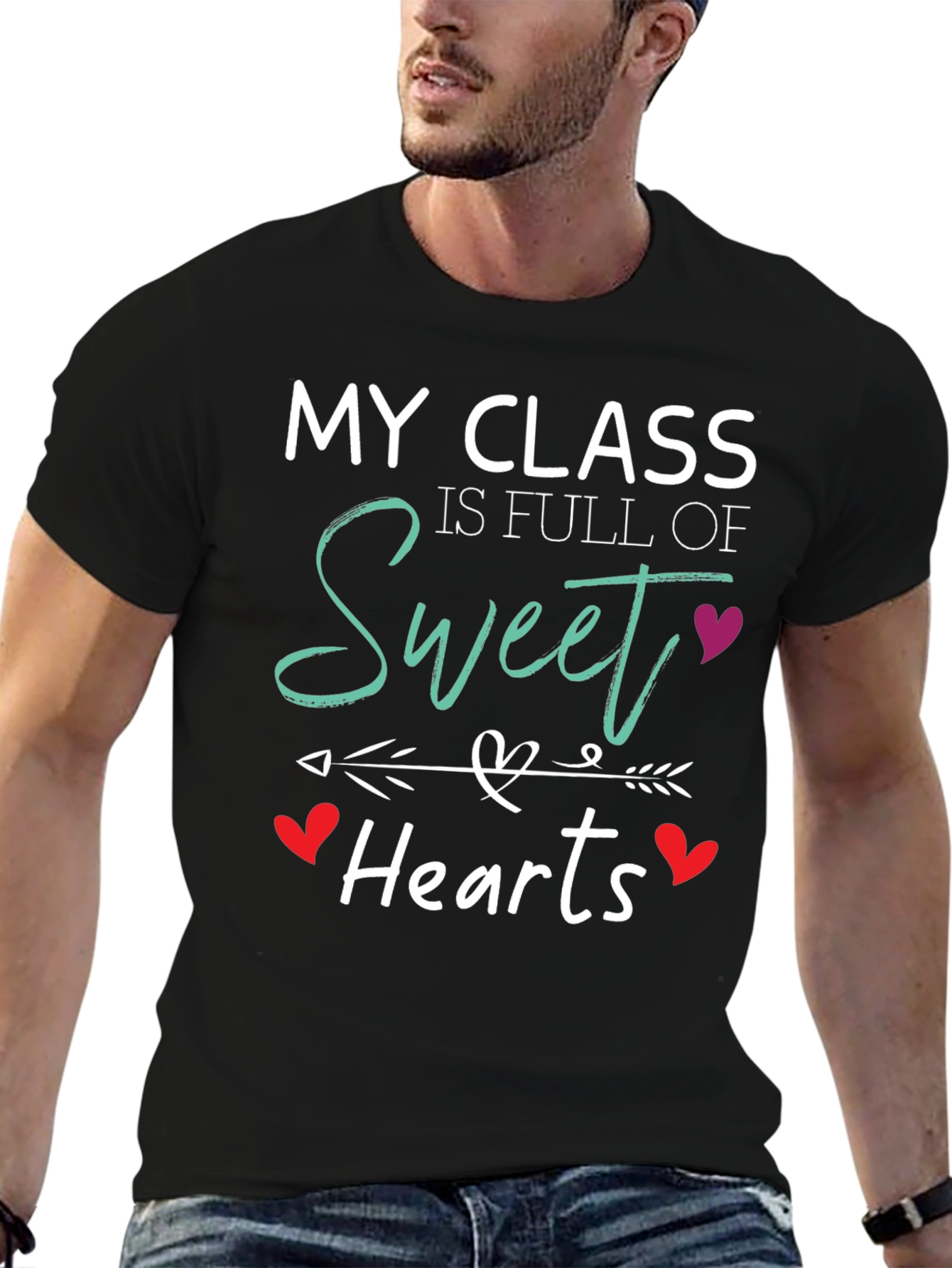 Sweet Hearts Teacher T-Shirt