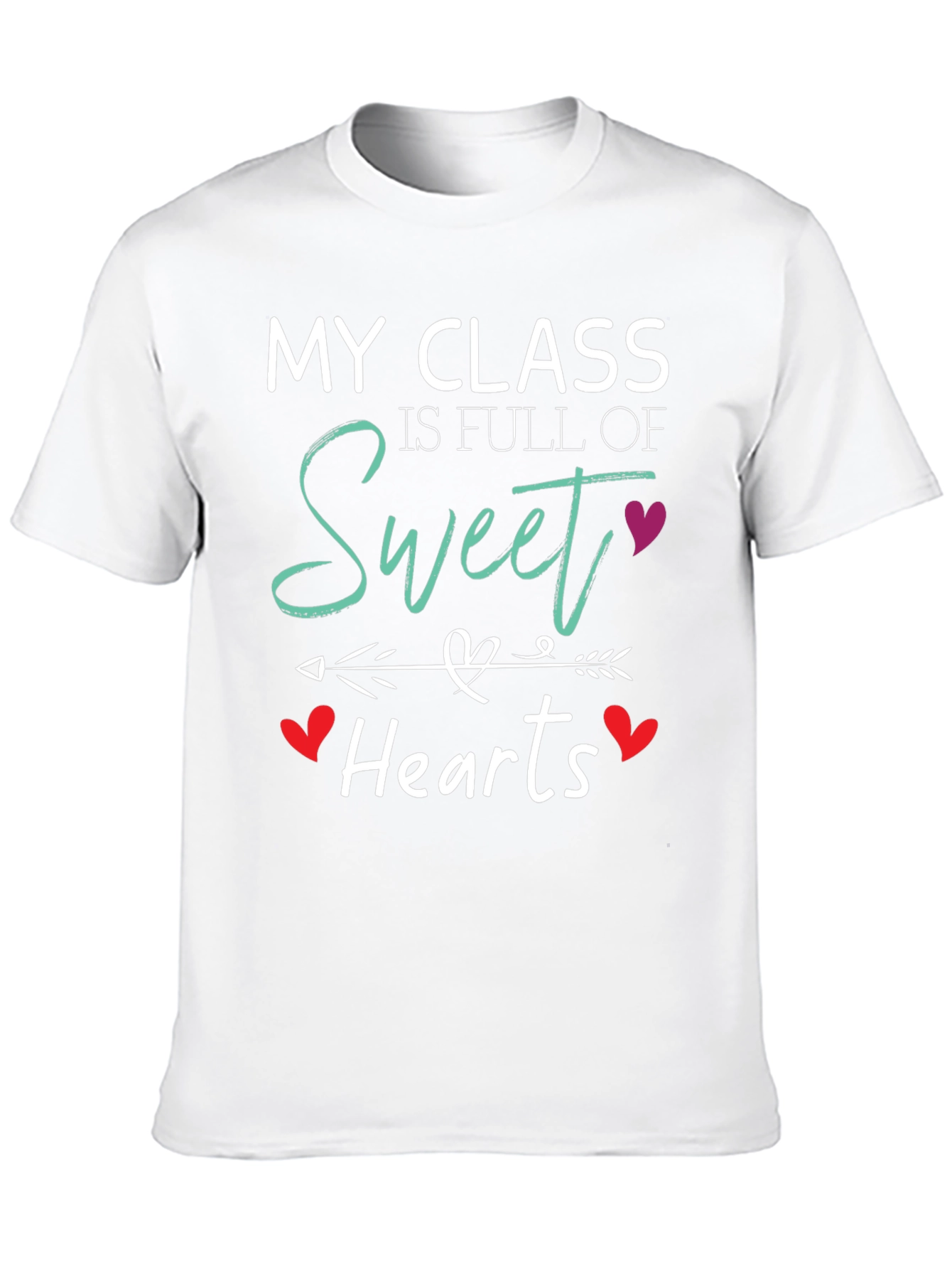 Sweet Hearts Teacher T-Shirt