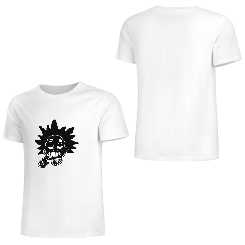 Urban Cartoon Graphic T-Shirt | Streetwear Hip-Hop Inspired Minimal Tee(z121)