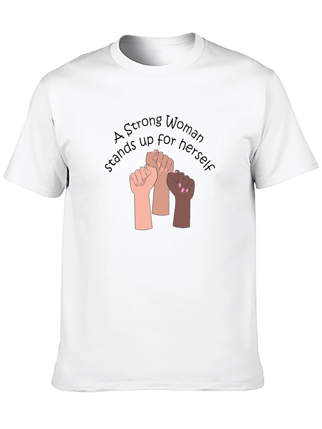 Strong Woman T-Shirt - Empowerment Design