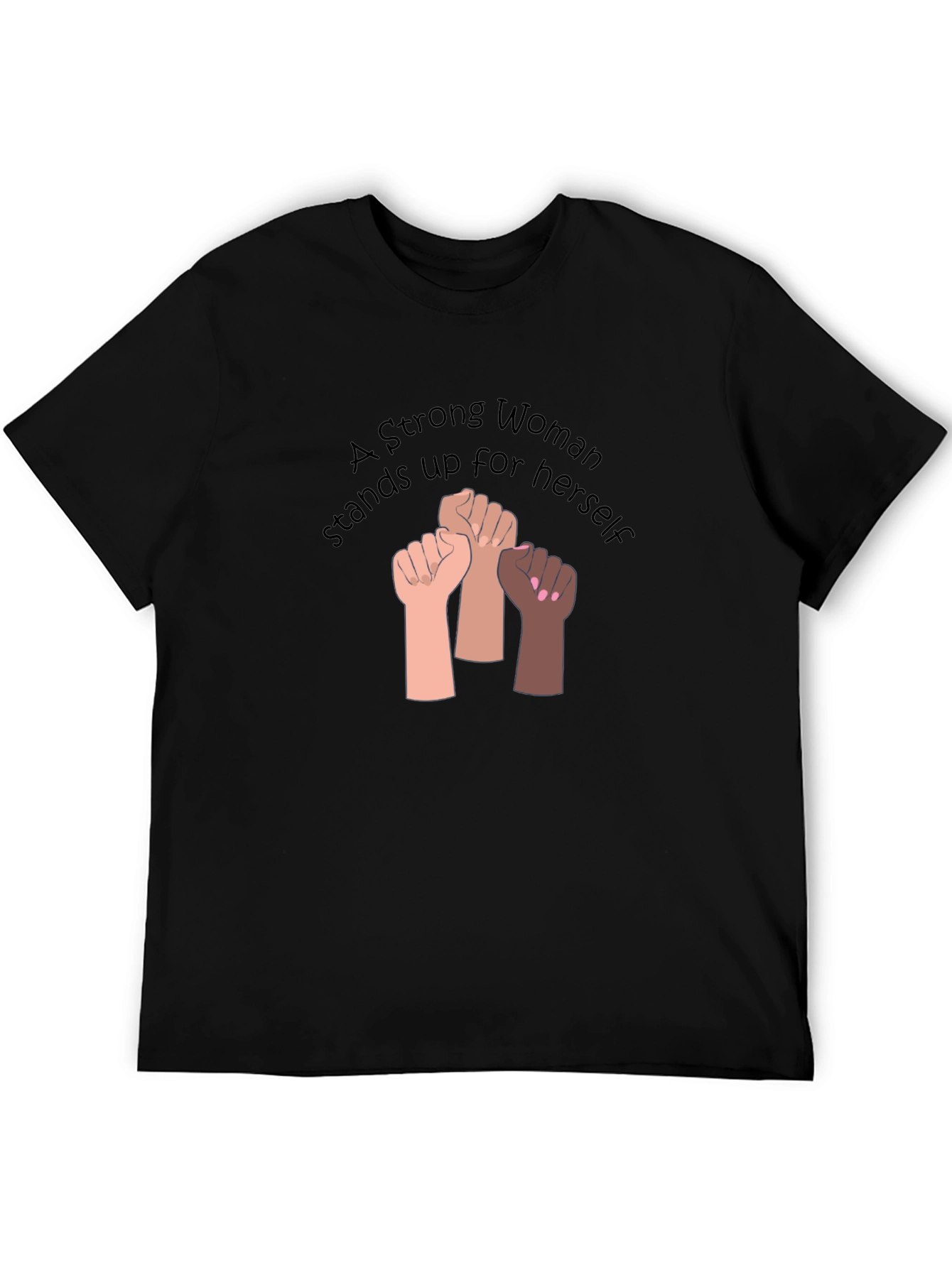 Strong Woman T-Shirt - Empowerment Design