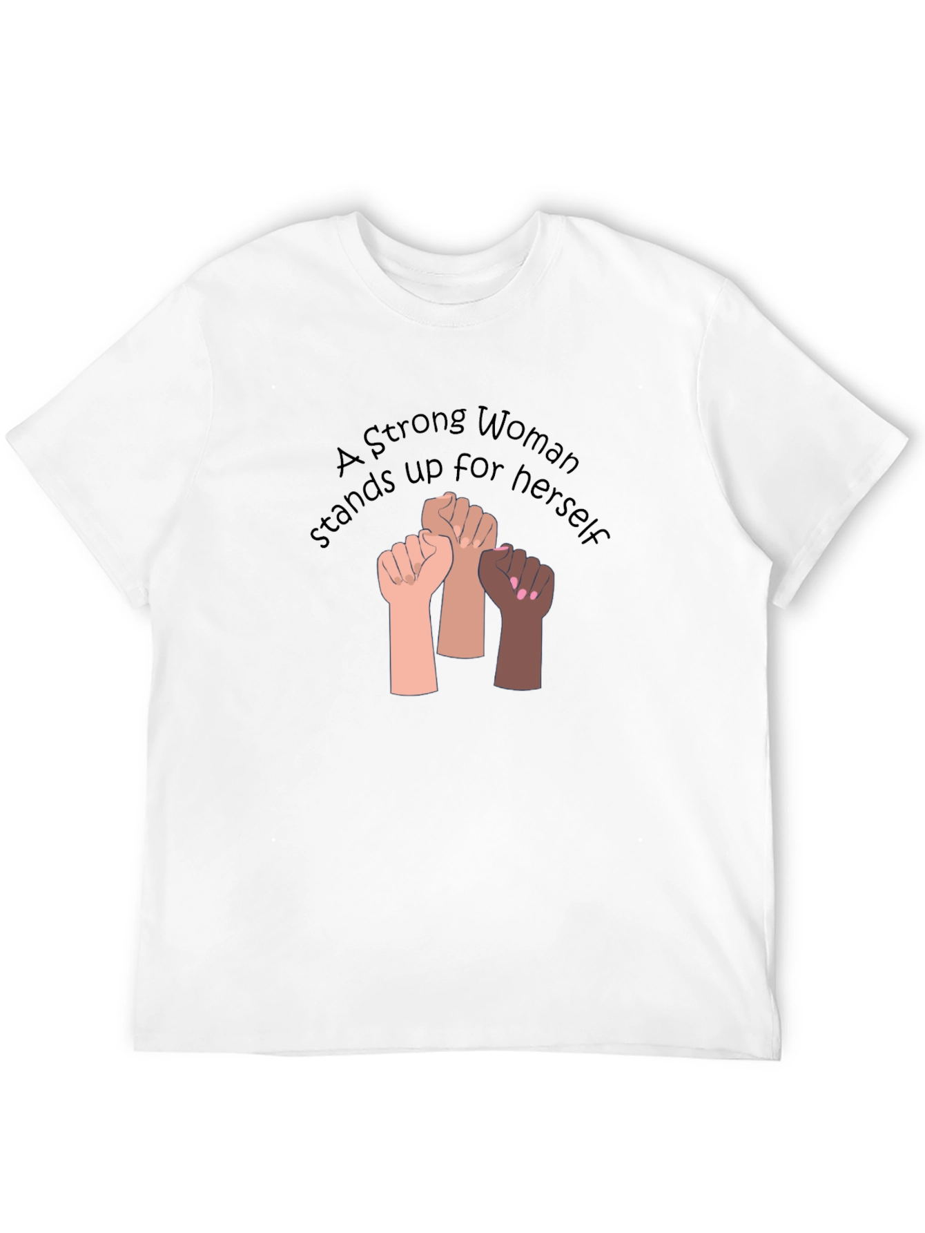 Strong Woman T-Shirt - Empowerment Design