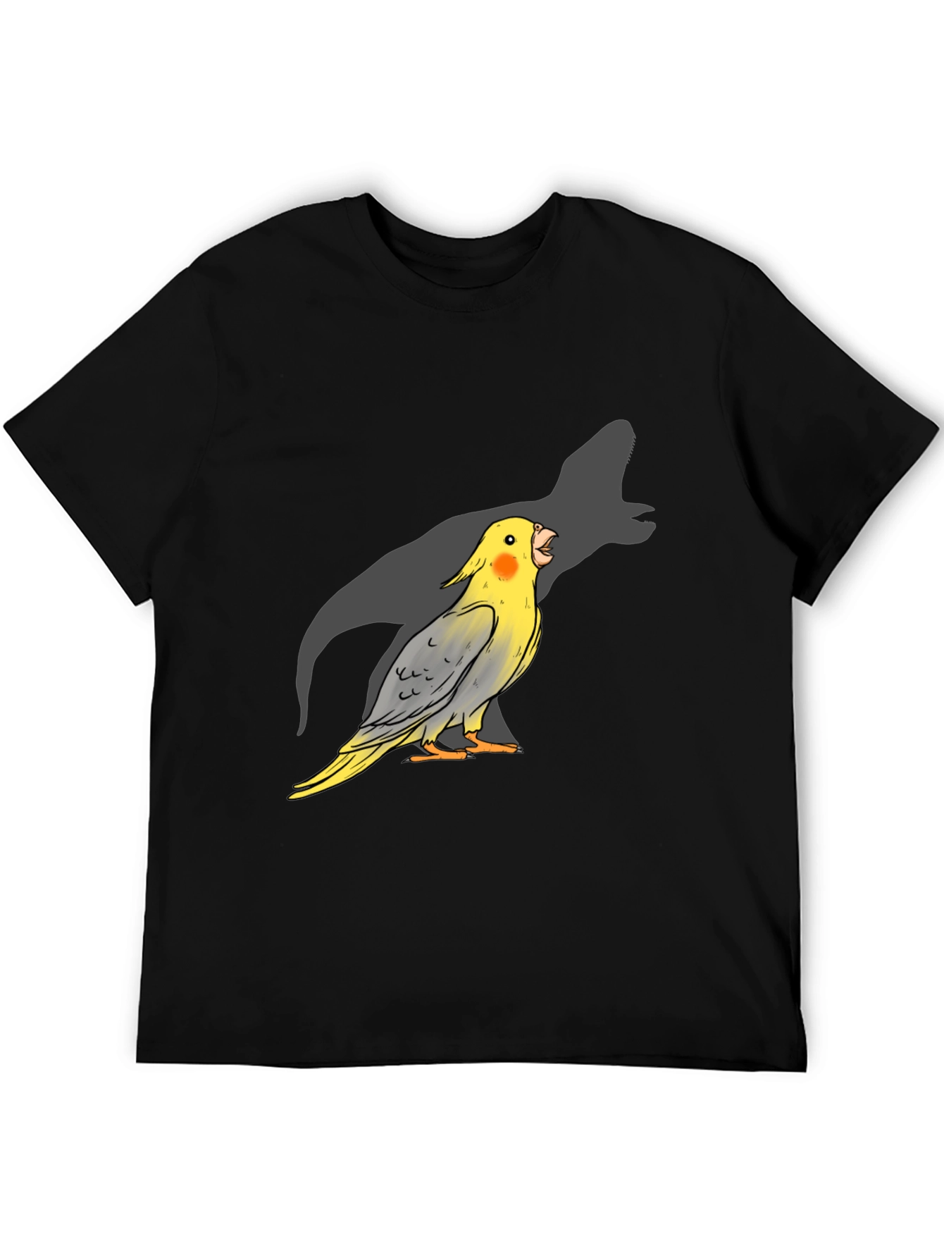 Parrot Dinosaur Shadow T-Shirt