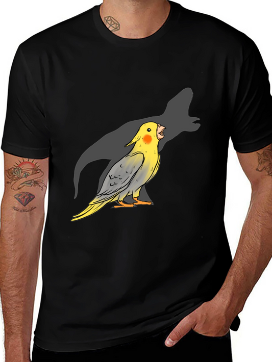 Parrot Dinosaur Shadow T-Shirt