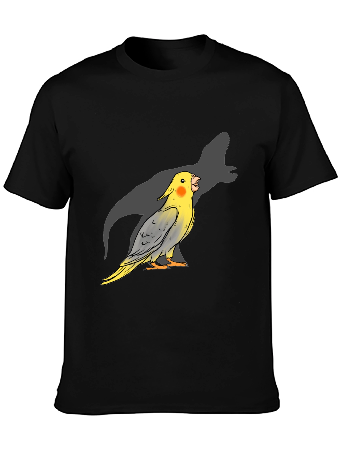 Parrot Dinosaur Shadow T-Shirt