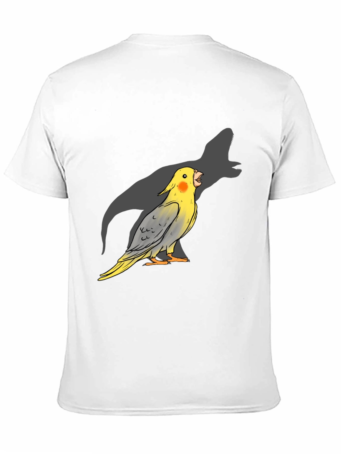 Parrot Dinosaur Shadow T-Shirt