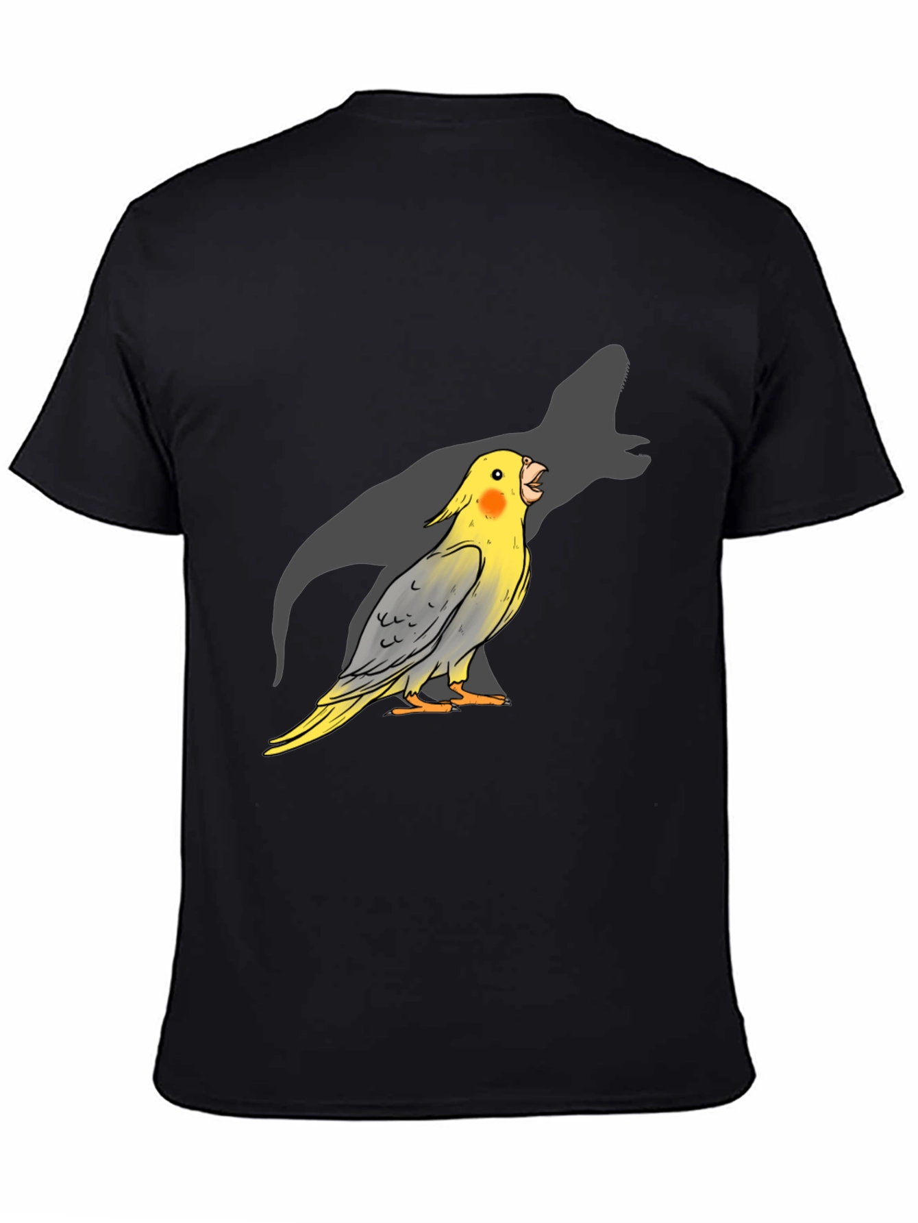 Parrot Dinosaur Shadow T-Shirt