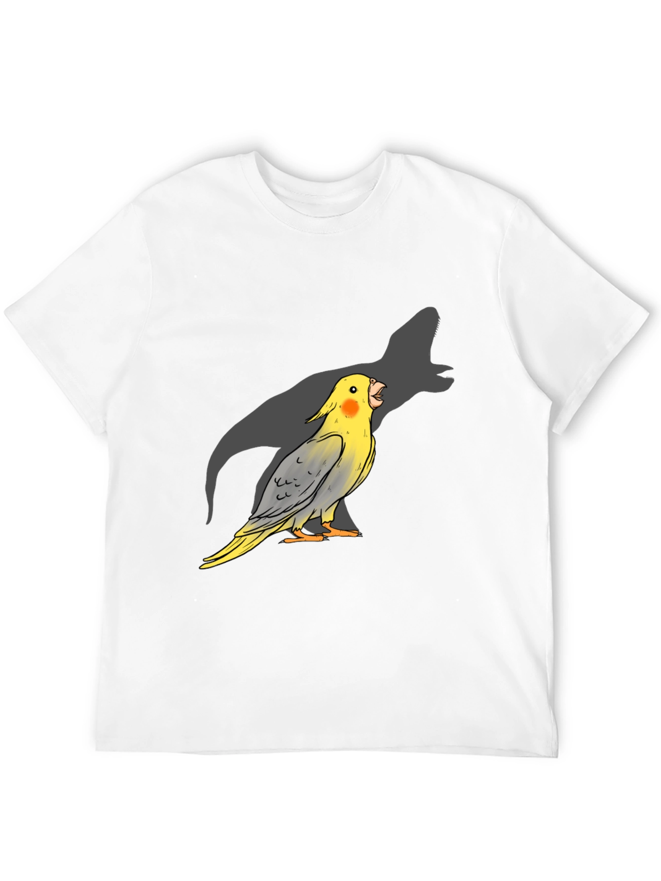 Parrot Dinosaur Shadow T-Shirt