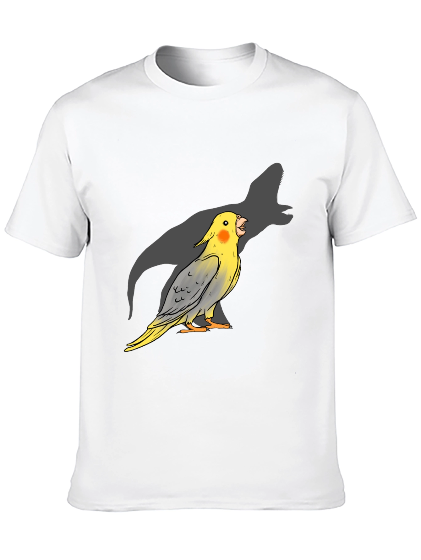 Parrot Dinosaur Shadow T-Shirt