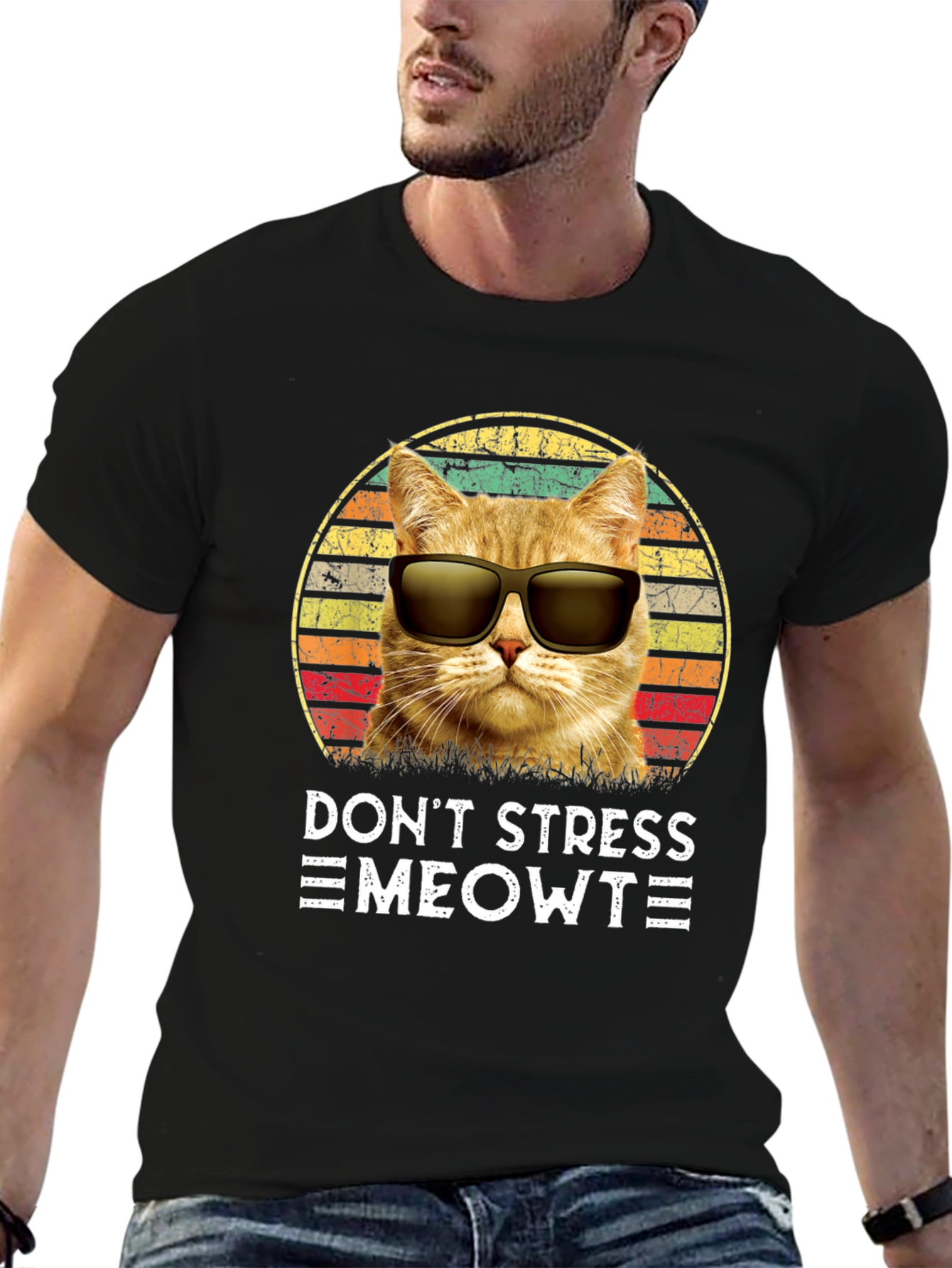 Dont Stress Meowt Cat T-Shirt