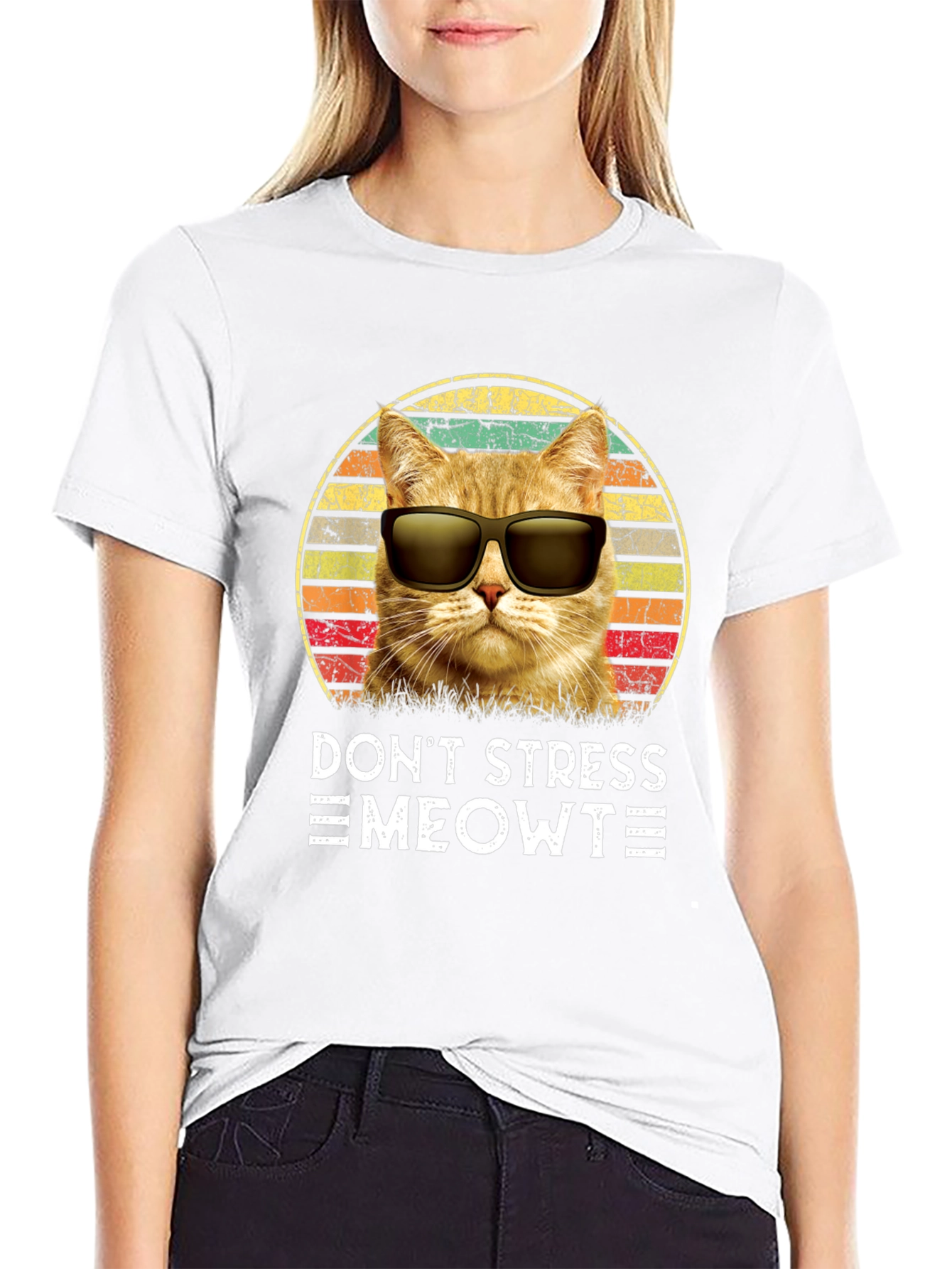 Dont Stress Meowt Cat T-Shirt