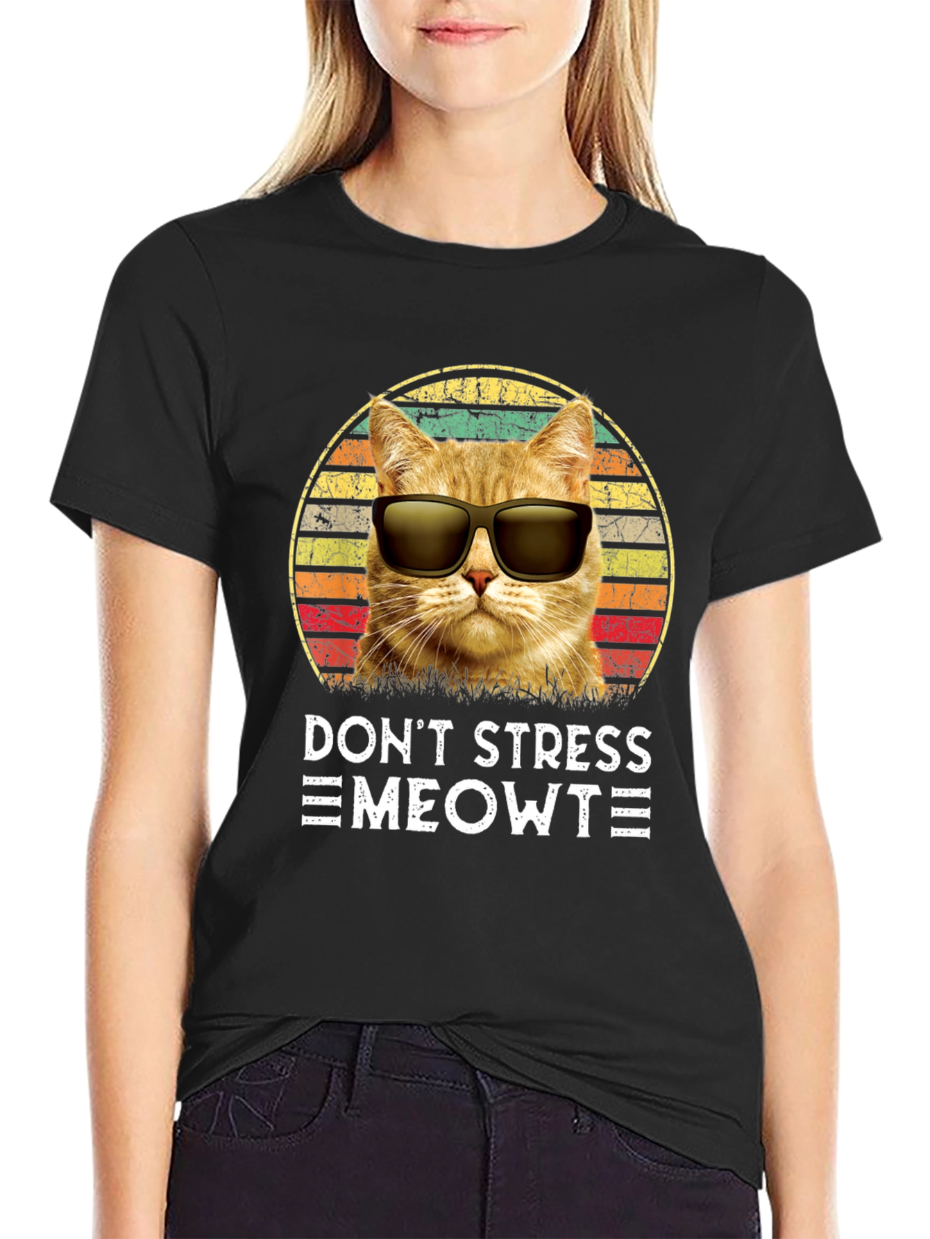 Dont Stress Meowt Cat T-Shirt