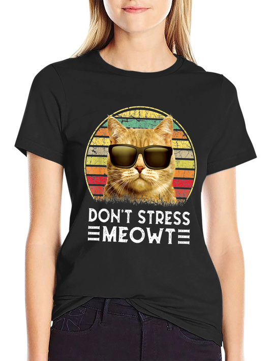 Dont Stress Meowt Cat T-Shirt