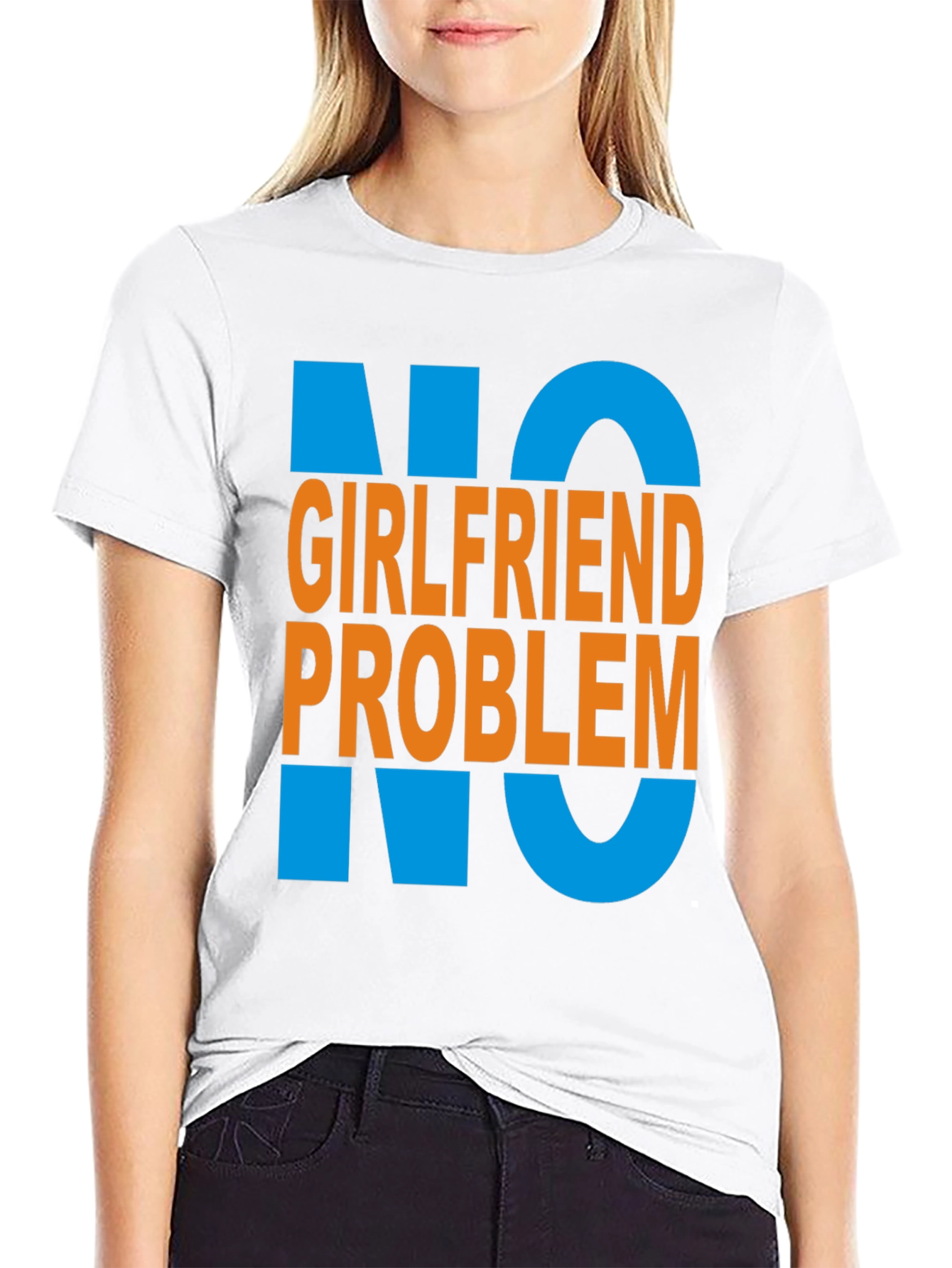 No Girlfriend Problem Graphic Tee