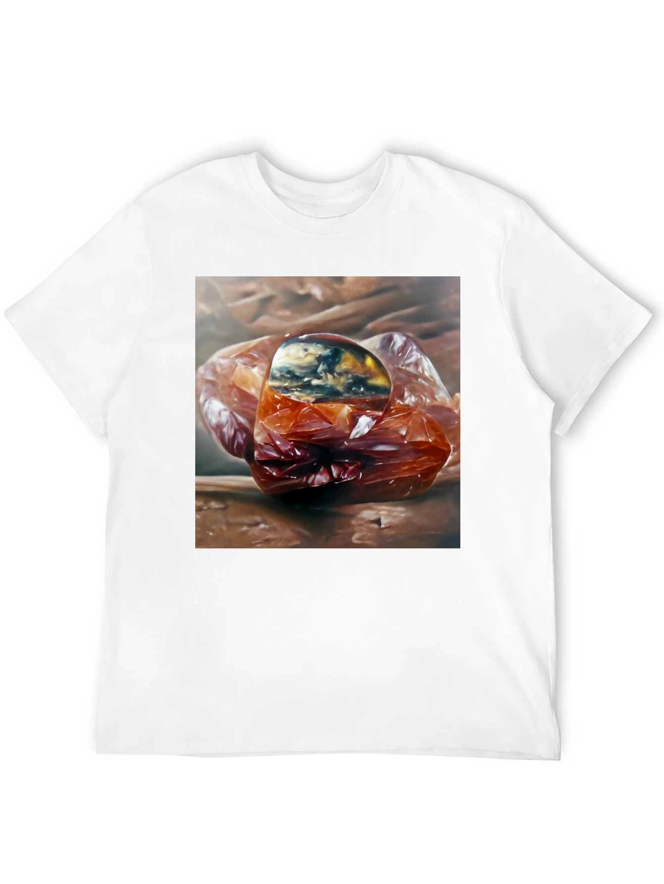 Abstract Gem T-Shirt - Unique Graphic Tee