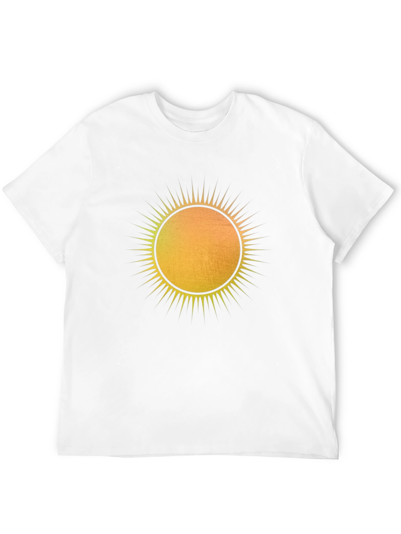 Radiant Sun Graphic Tee - Mens Black T-Shirt
