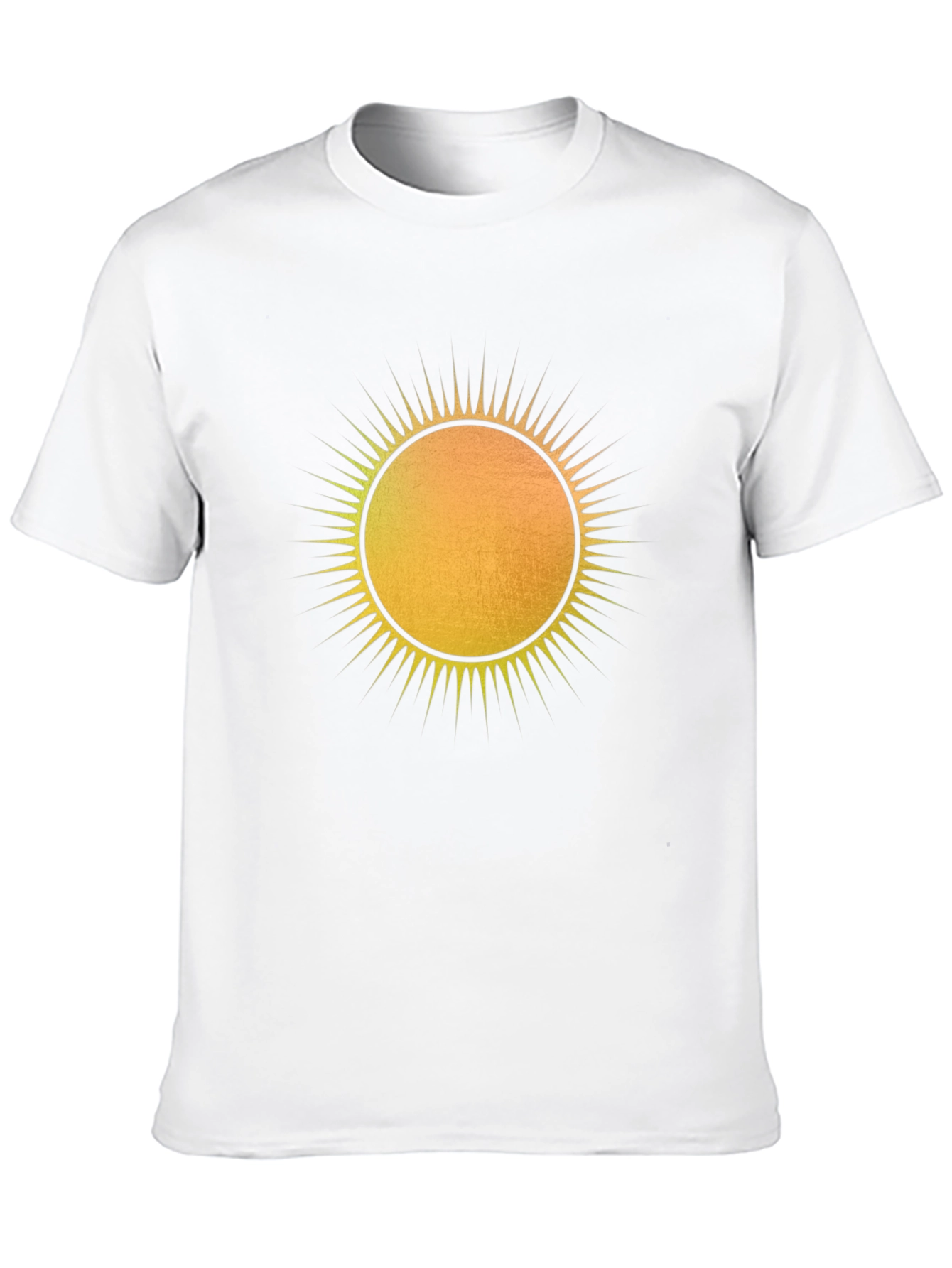 Radiant Sun Graphic Tee - Mens Black T-Shirt