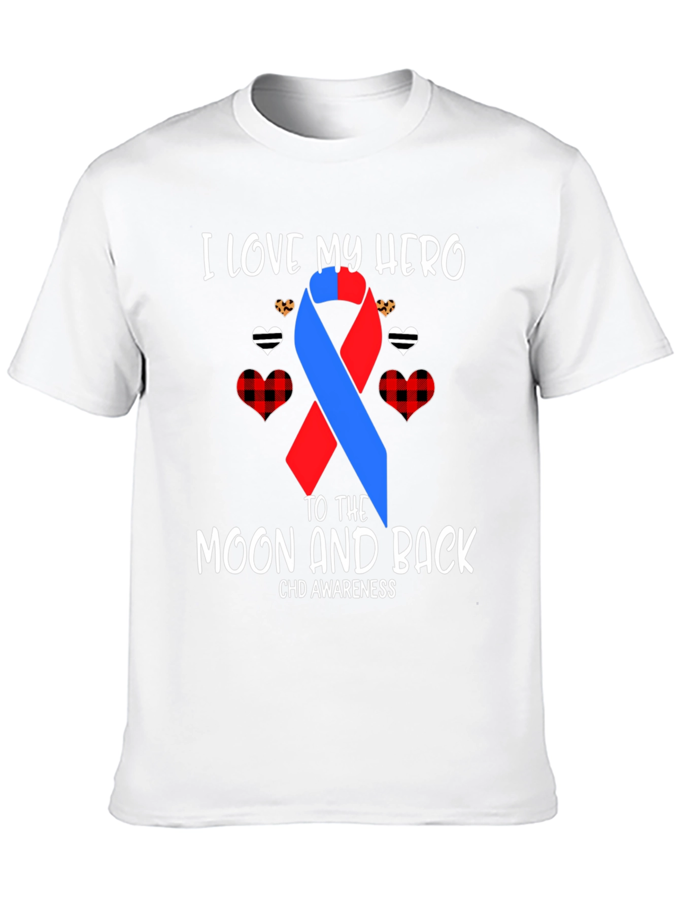 I Love My Hero CHD Awareness T-Shirt