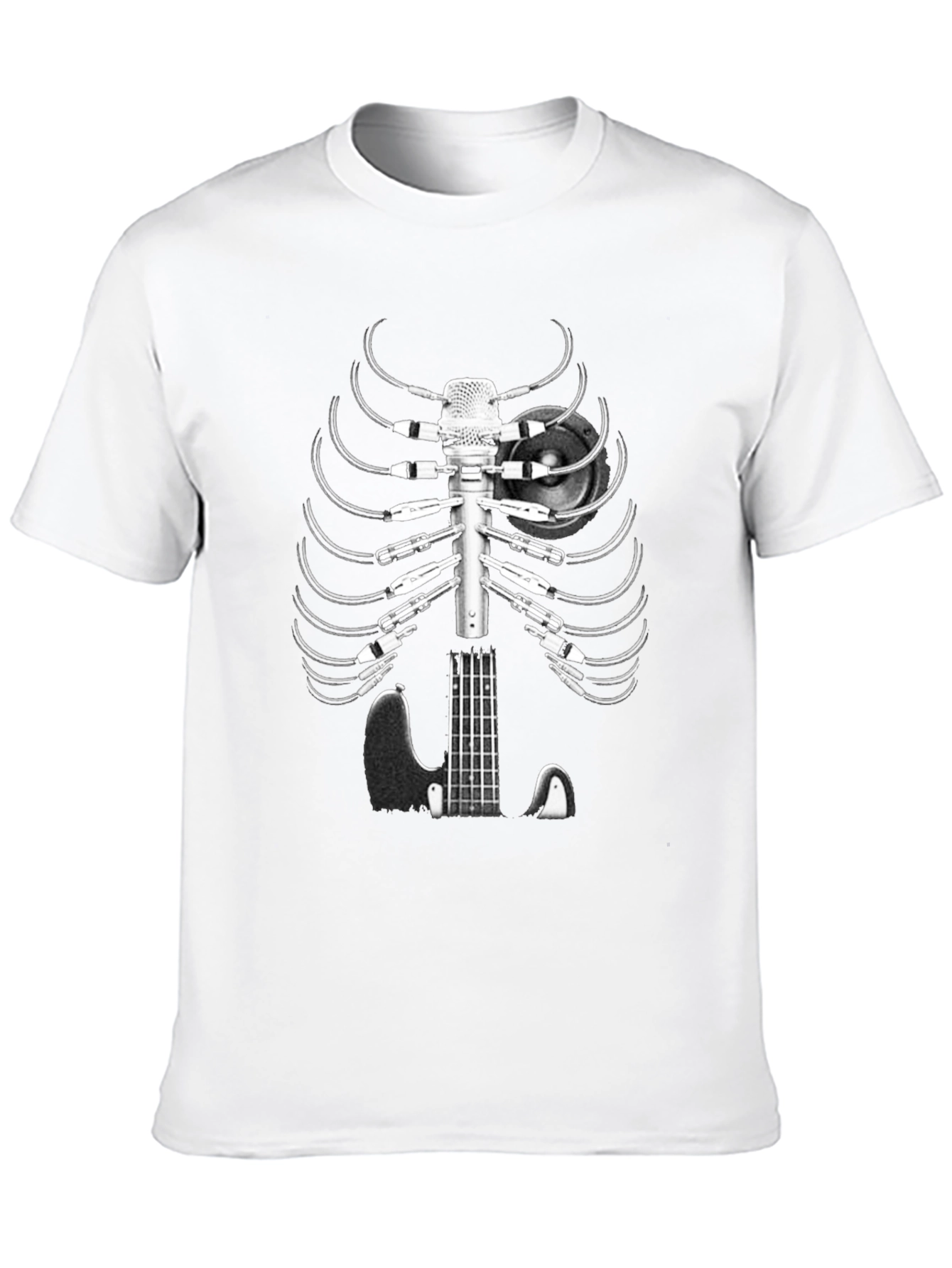 Musician Skeleton T-Shirt - Sound Engineer Tee