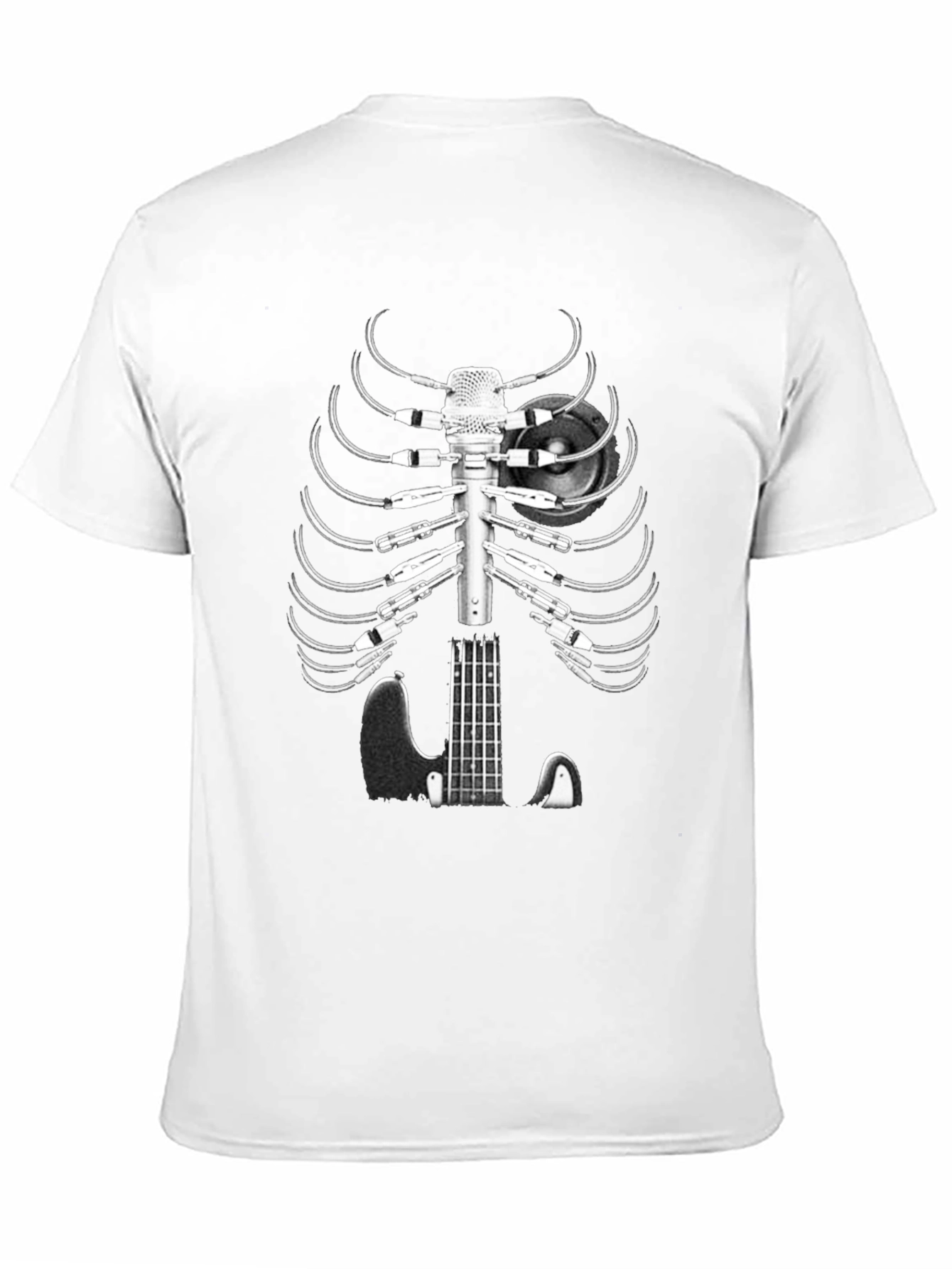 Musician Skeleton T-Shirt - Sound Engineer Tee