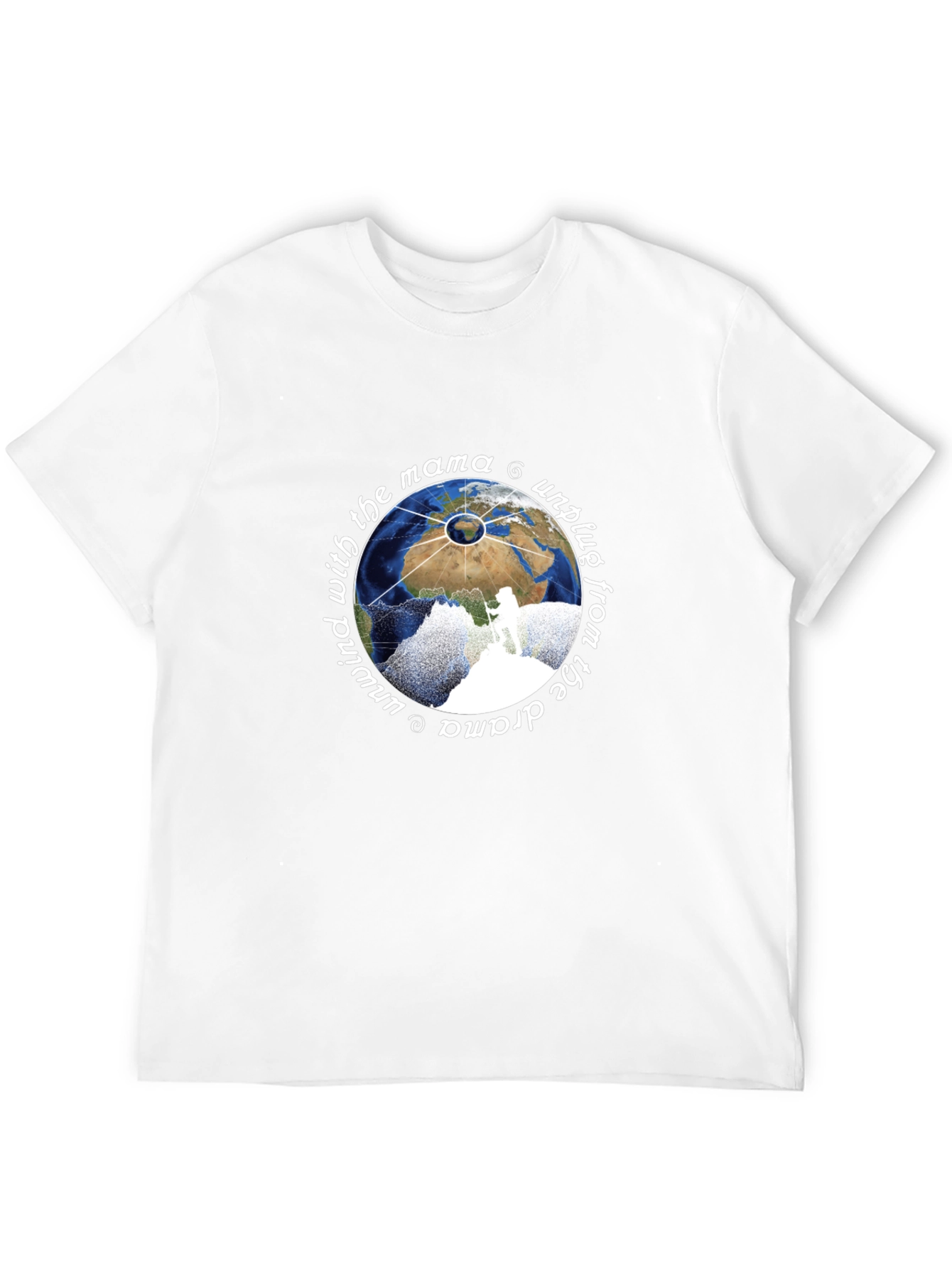 Unplug Drama Graphic T-Shirt - Black